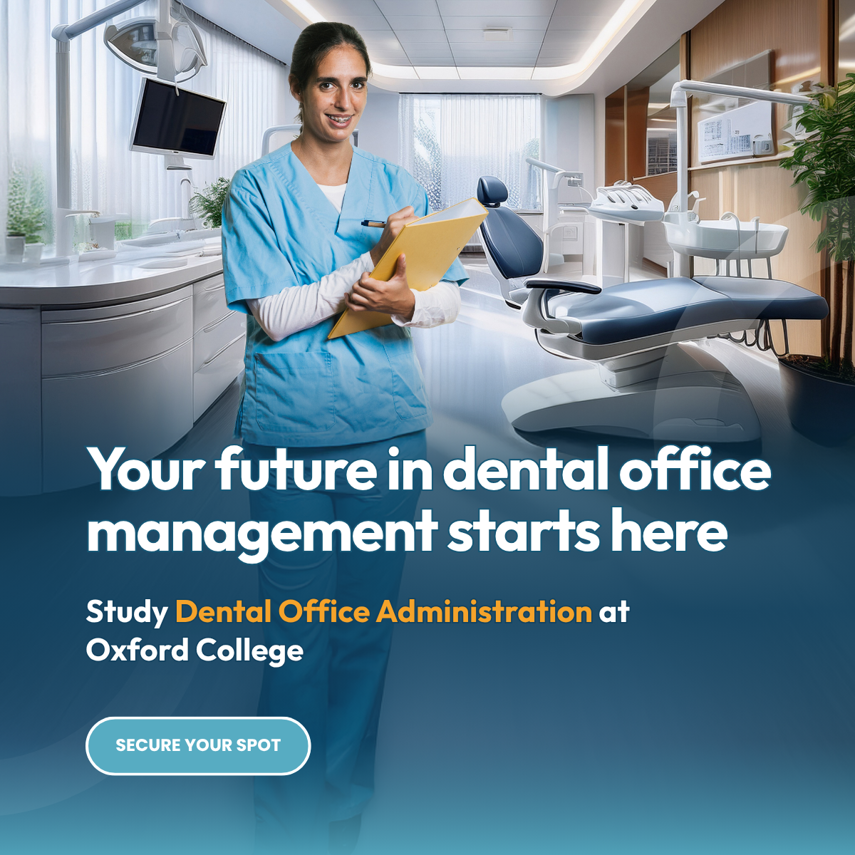 Oxford College of Arts, Business and Technology Facebook ad