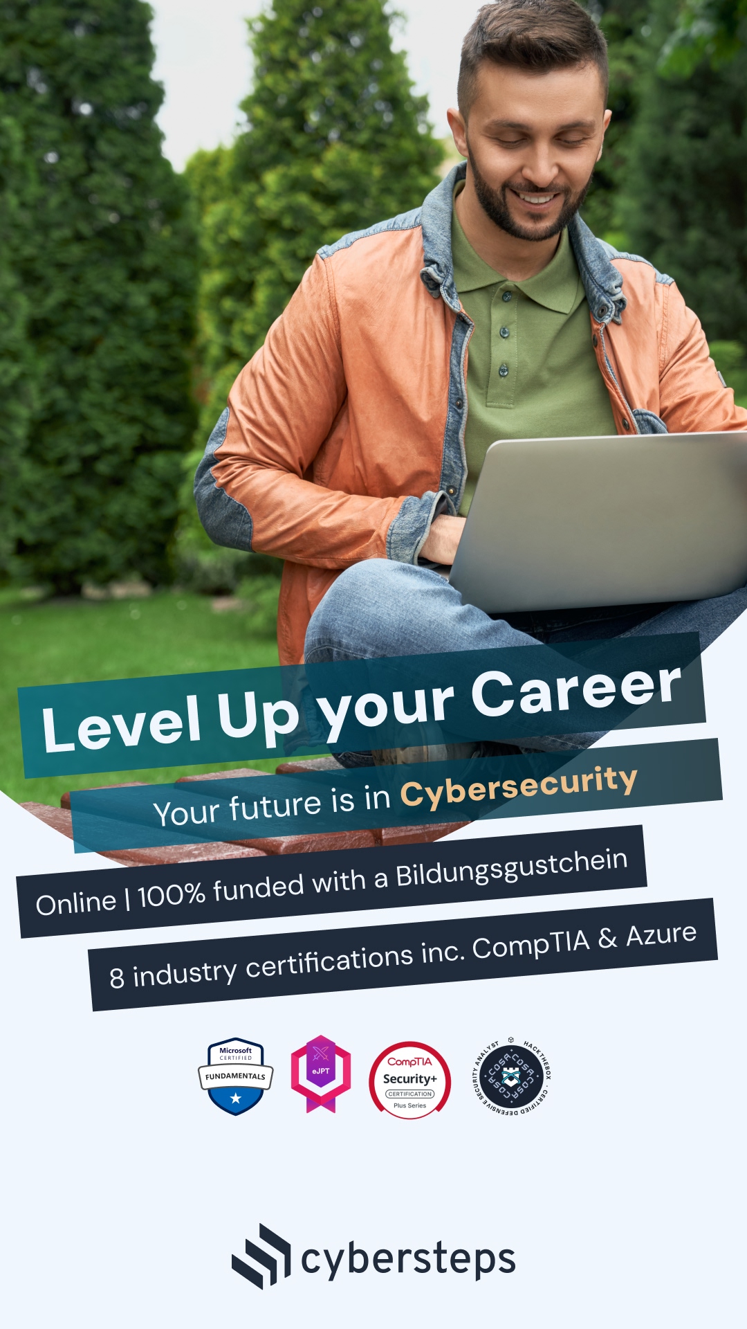 Cybersteps Facebook ad