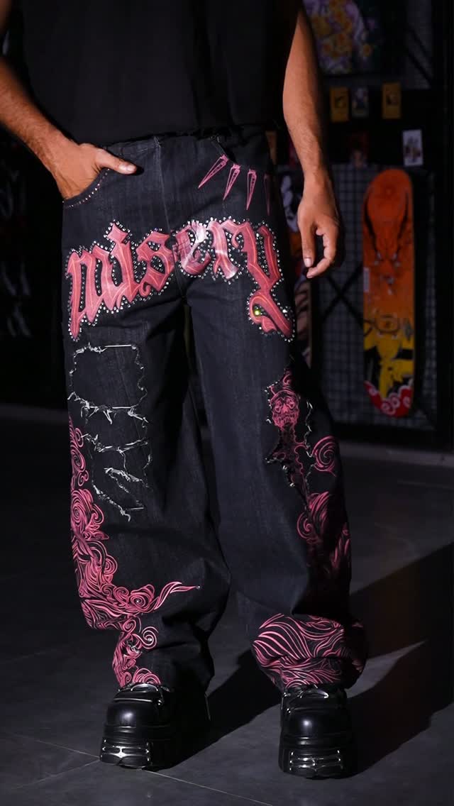 sagacityofficial Facebook ad: Misery Japanese Denim Pants is now back in…