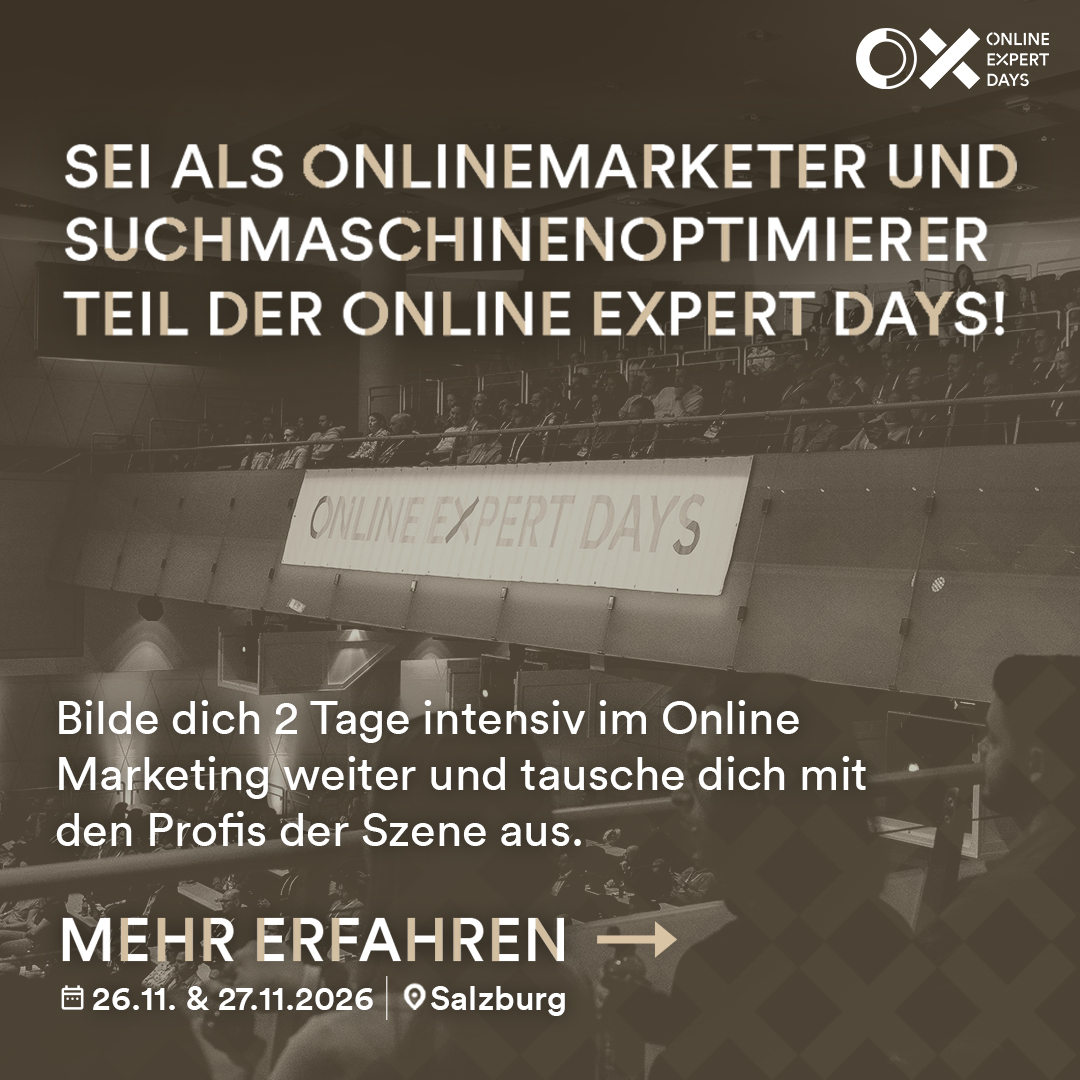 Online Expert Days Facebook ad