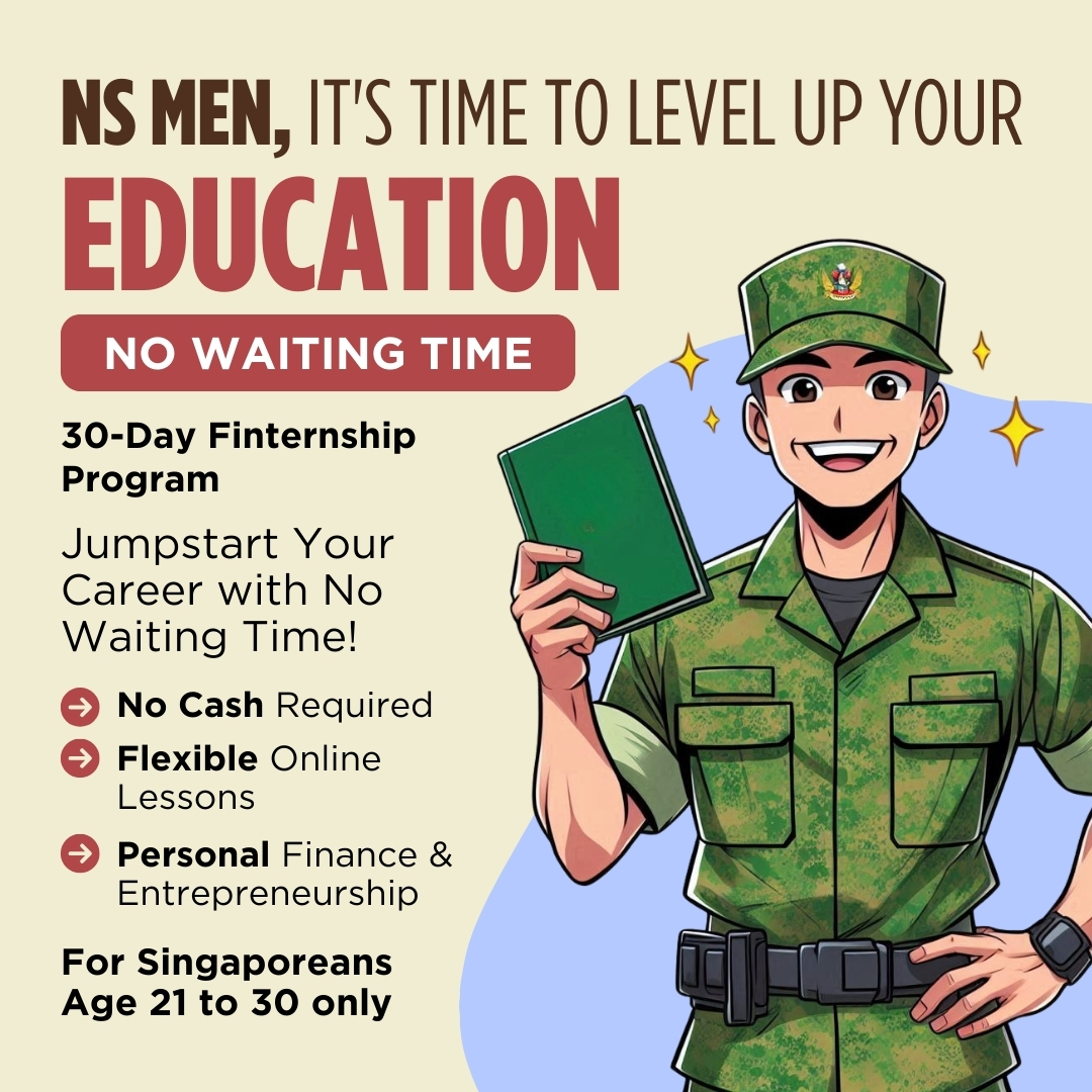 Themoneybees Facebook ad: Join our 30-Day FINternship Program