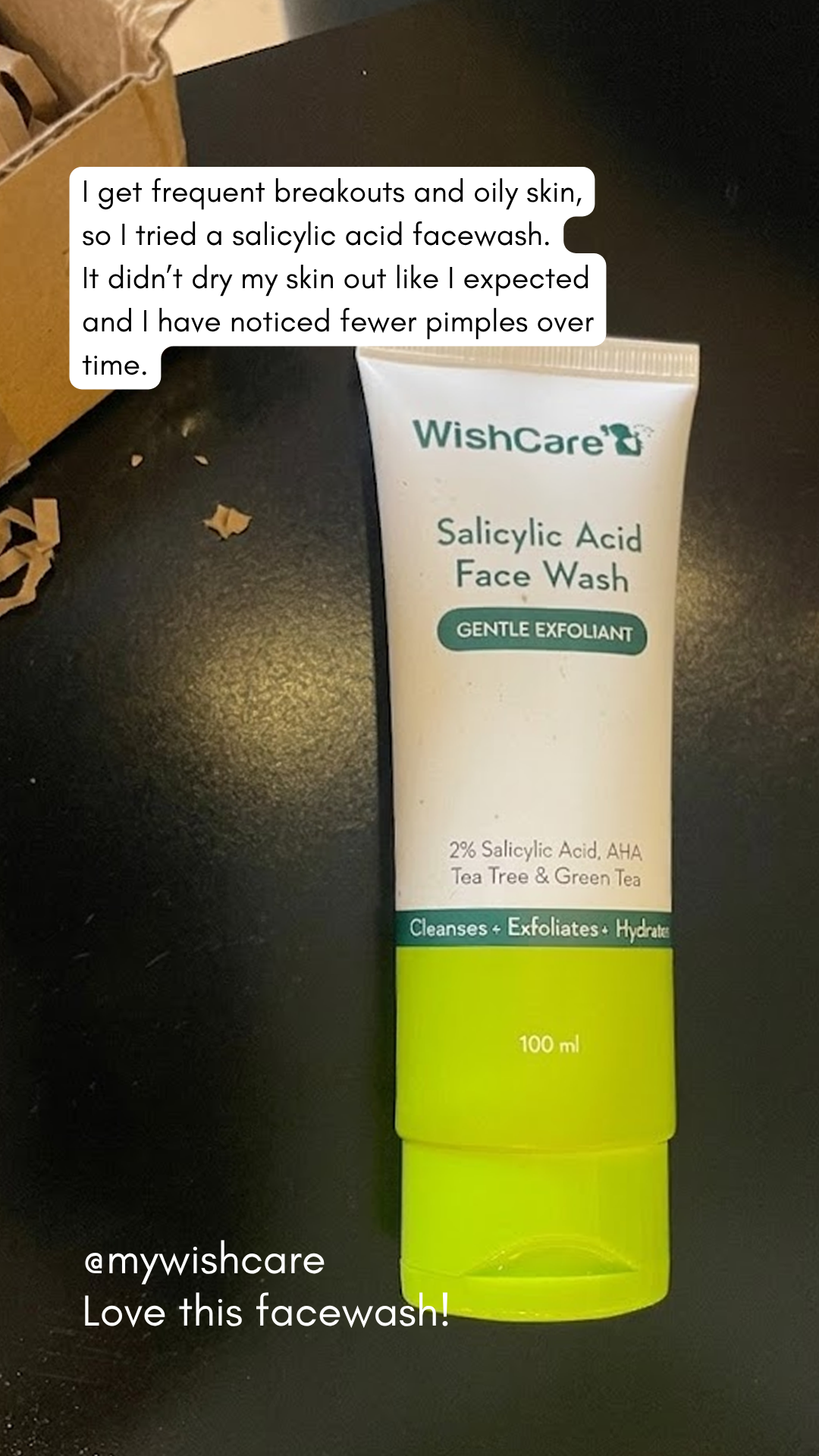 Skincare By Sejal Facebook ad: No more breakouts