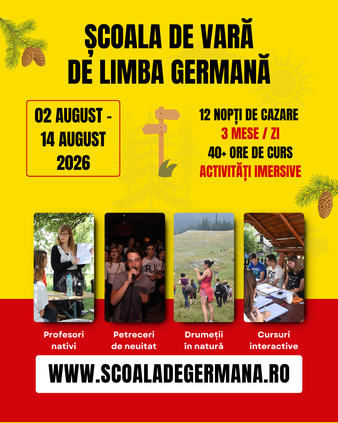 Scoala de Germana Facebook ad