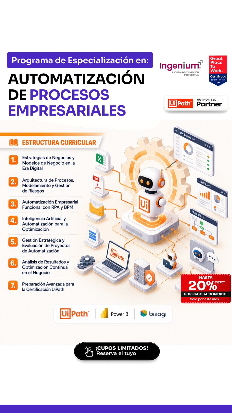 Ingenium Escuela de Formación Profesional Facebook ad