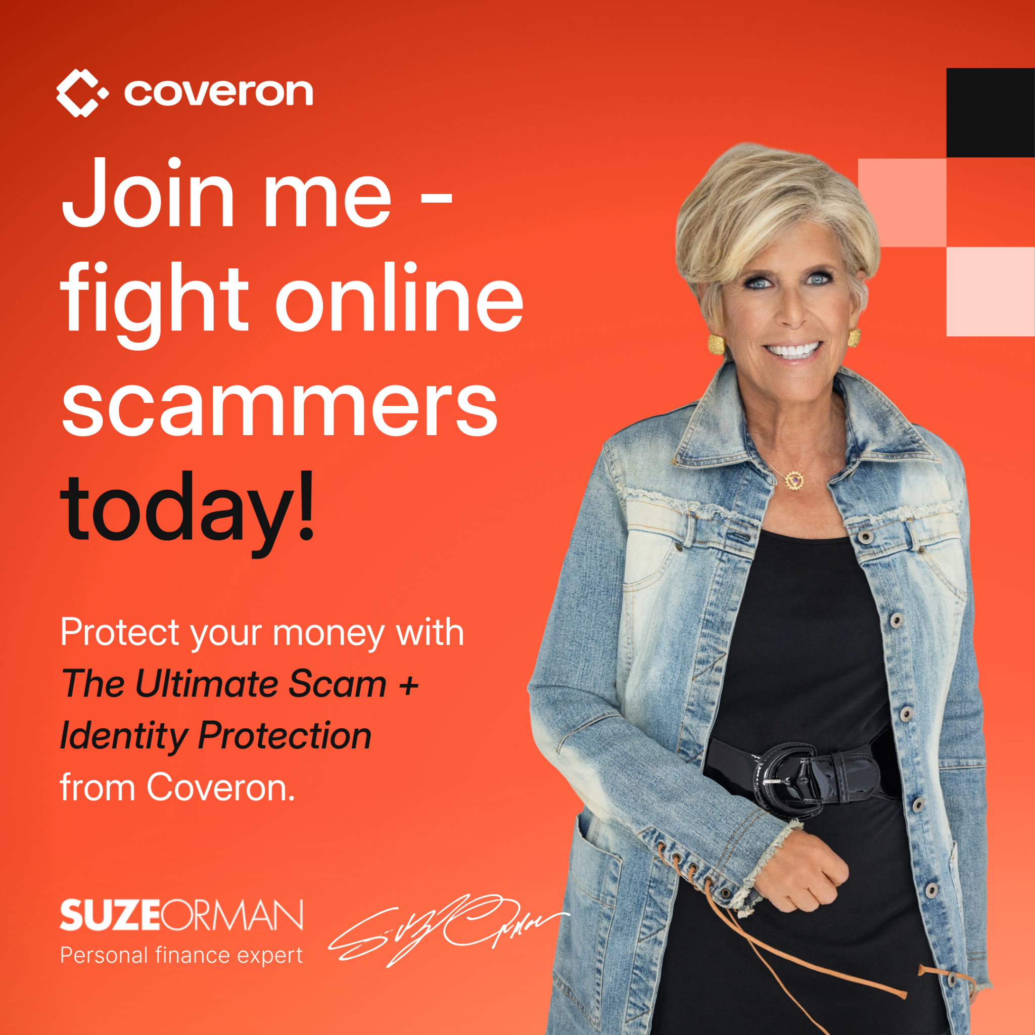 Suze Orman Facebook ad