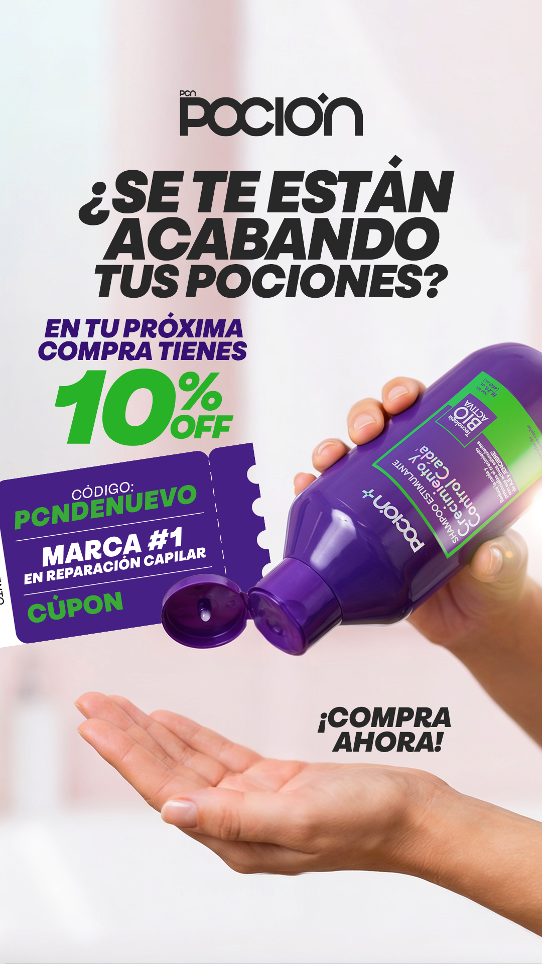 La Pocion Facebook ad: Tu 10% OFF te está esperando