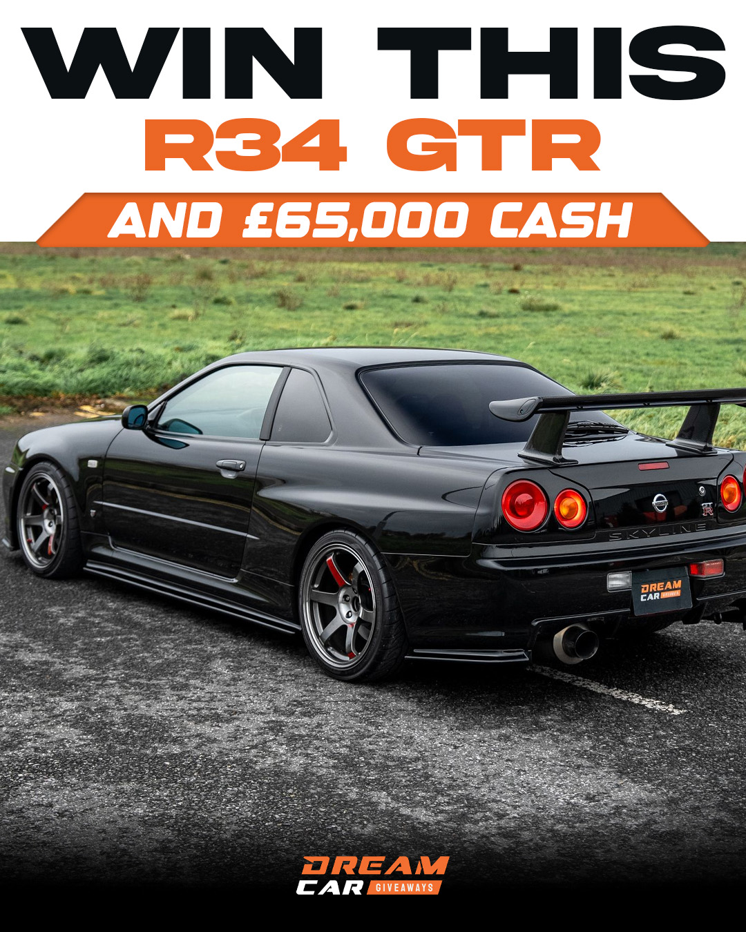 Dream Car Giveaways Facebook ad