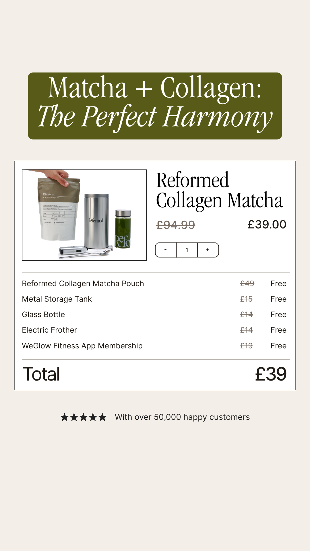 Feel Reformed Facebook ad