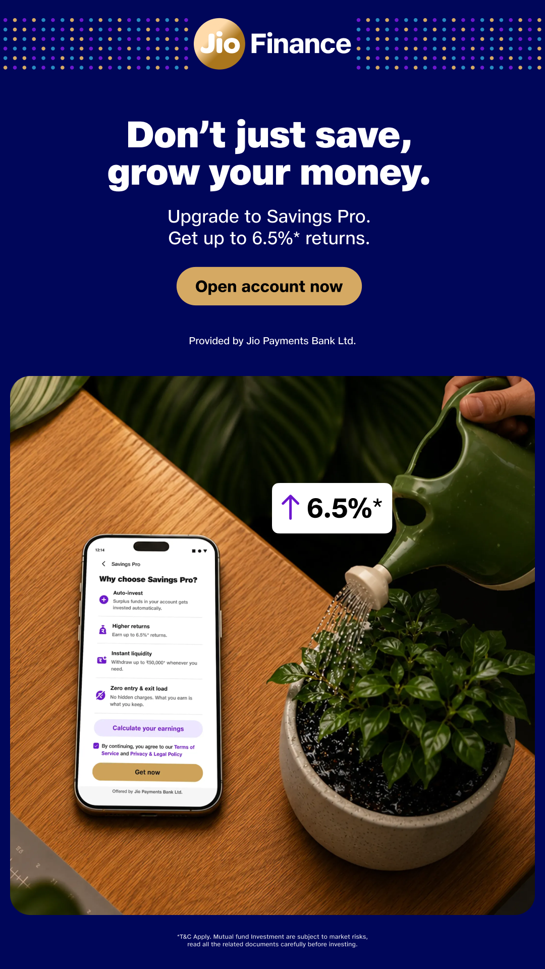 JioFinance Facebook ad