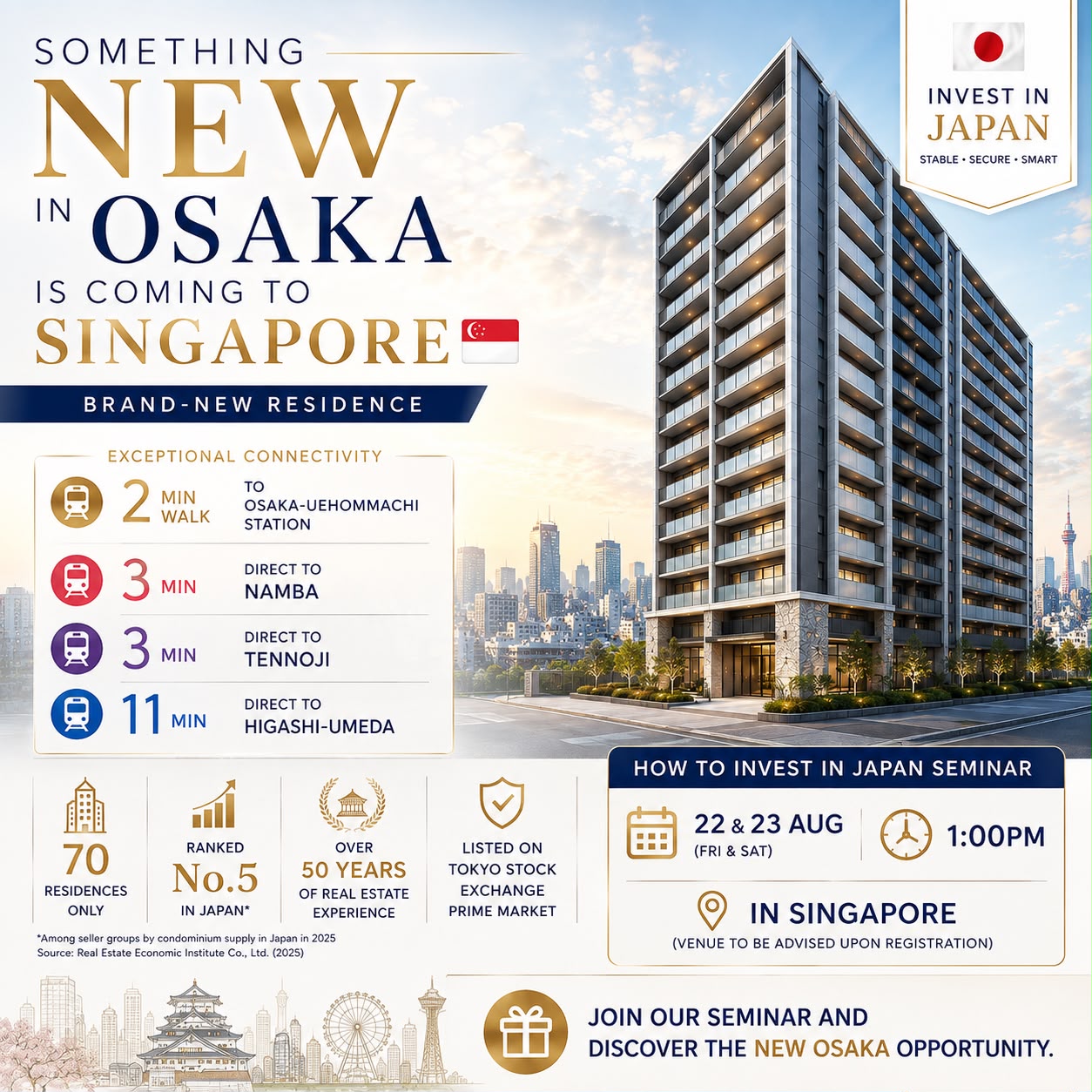 PropNex International Facebook ad: Thinking About Investing in Japan Property?
