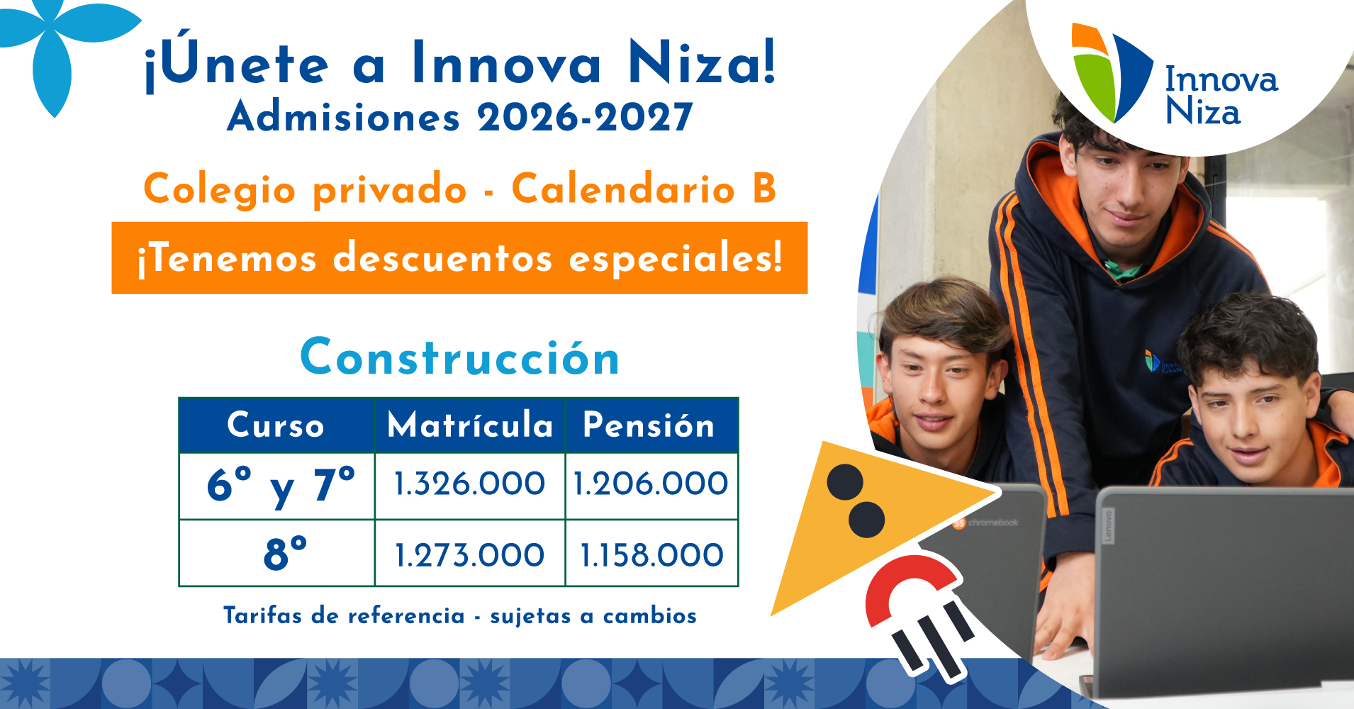 Innova Schools Col Facebook ad from Jun 2, 2026