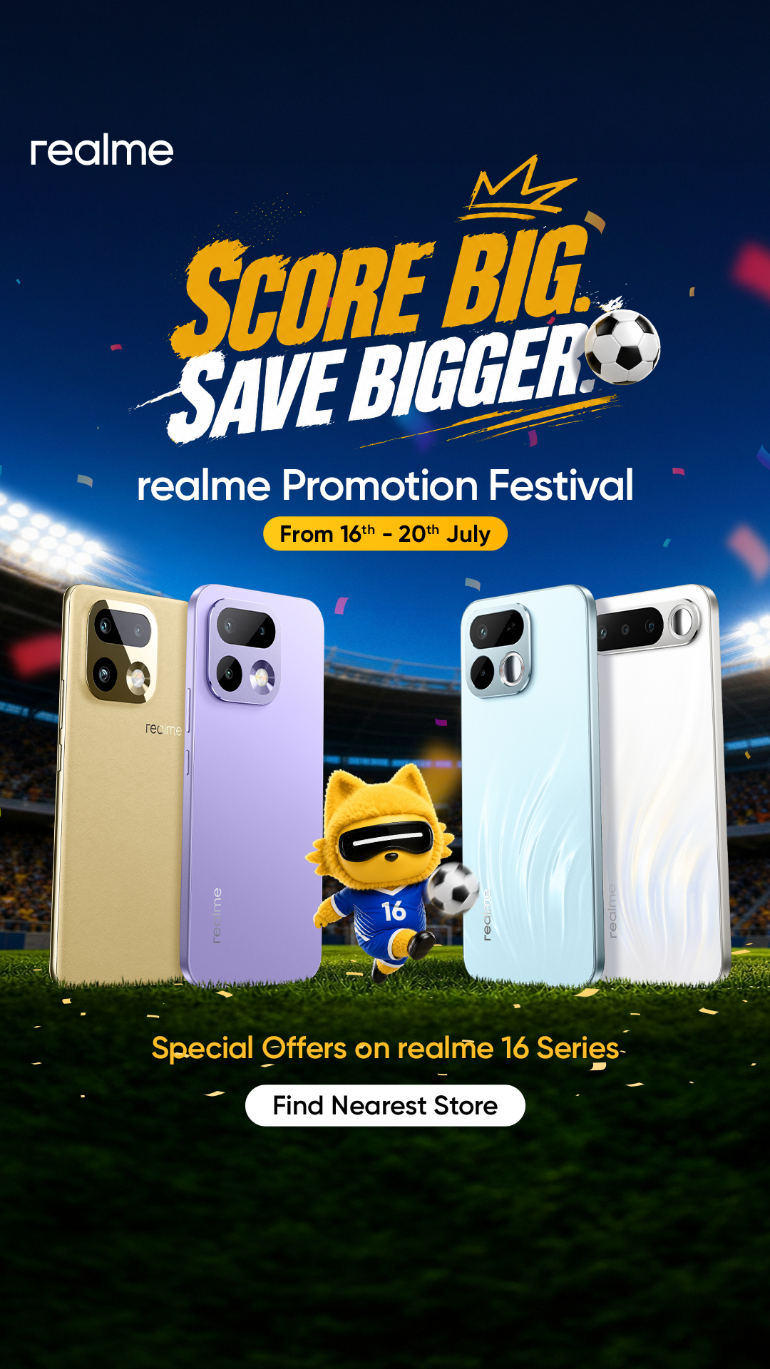 realme Facebook ad