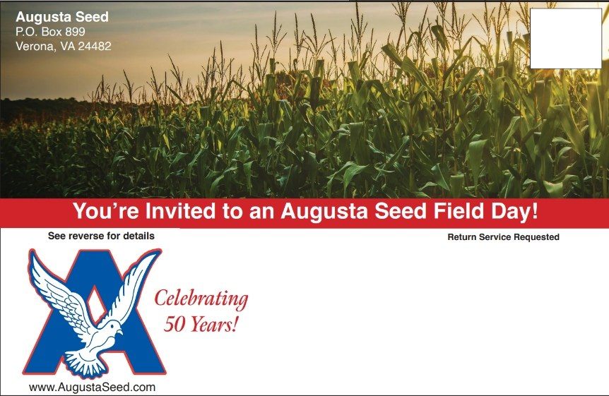 Augusta Seed Facebook ad: Augusta Seed Field Day - Dayton, VA