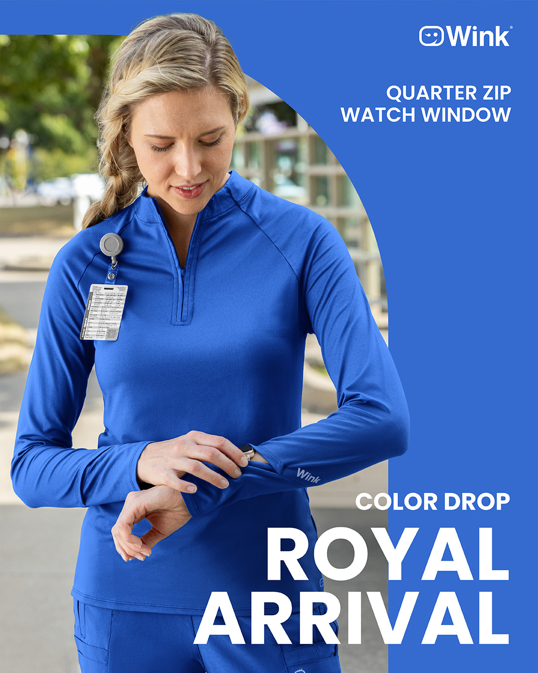 Wink Scrubs Facebook ad