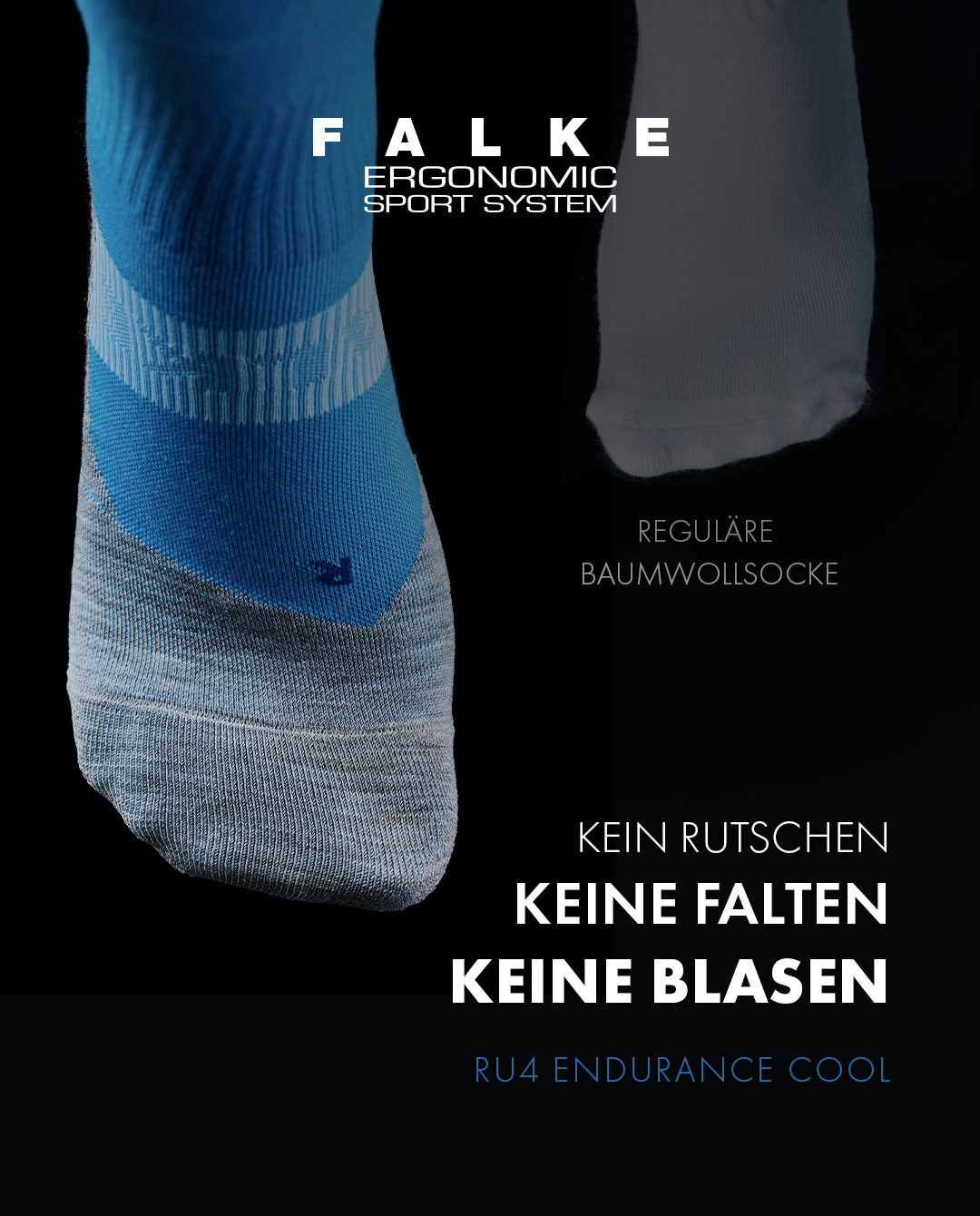 FALKE Ergonomic Sport System Facebook ad