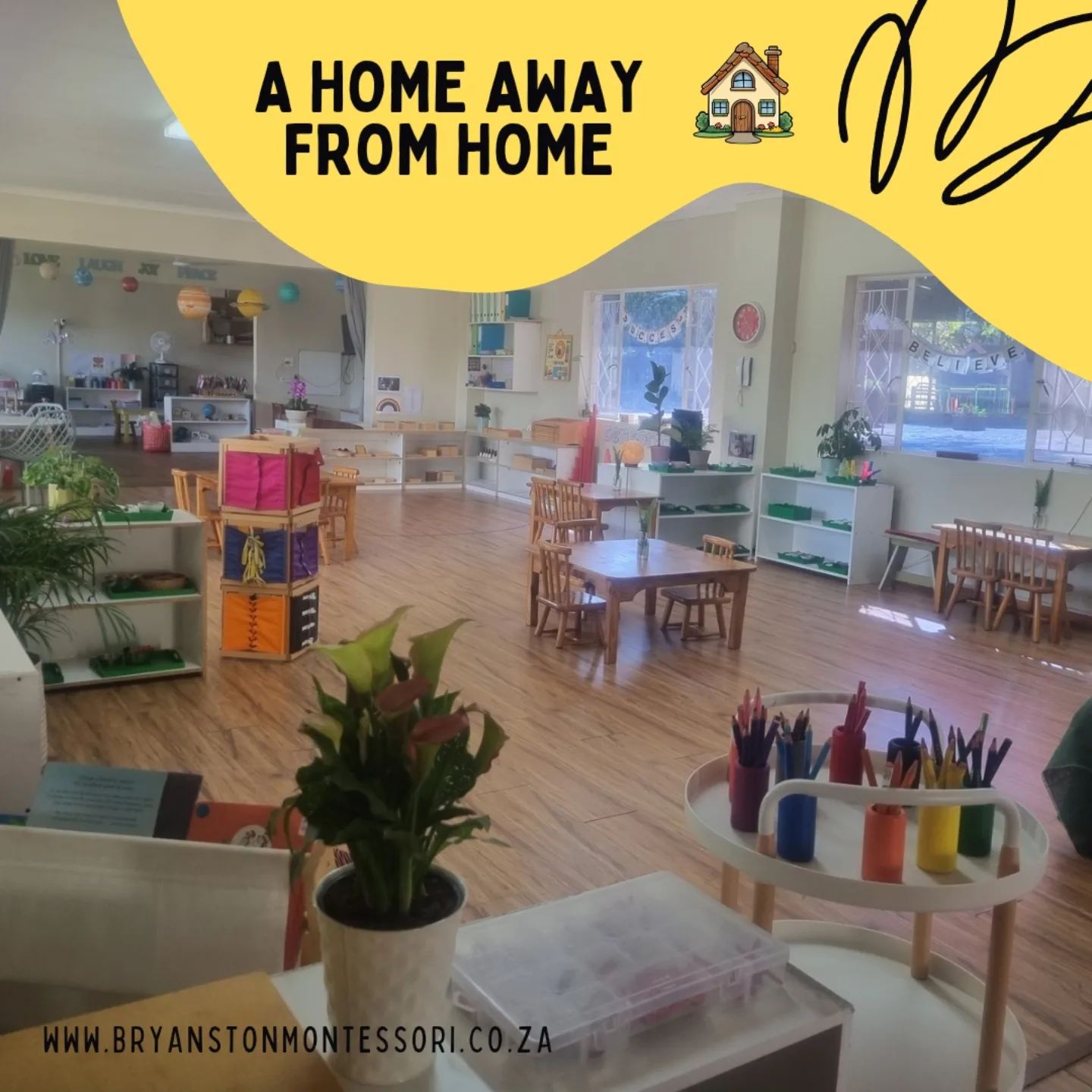 Bryanston Montessori Pre Primary Facebook ad: If you are looking for a warm, loving…