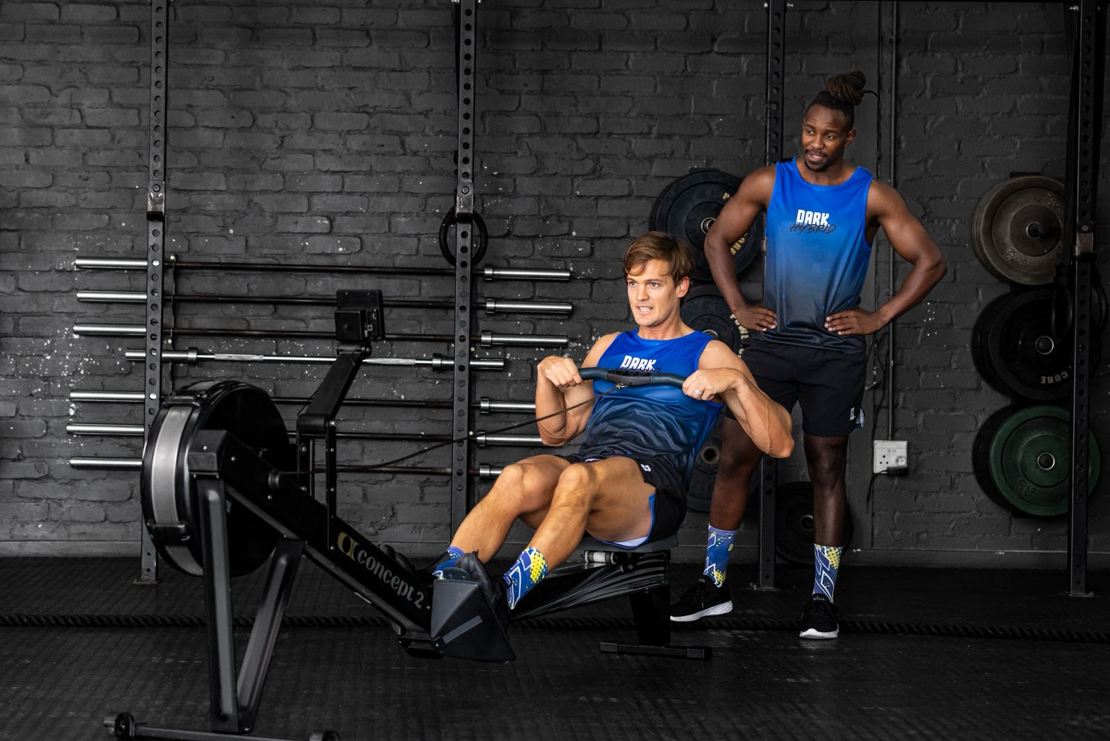 Dark Performance Apparel Facebook ad: HYBRID COLLECTION DROP