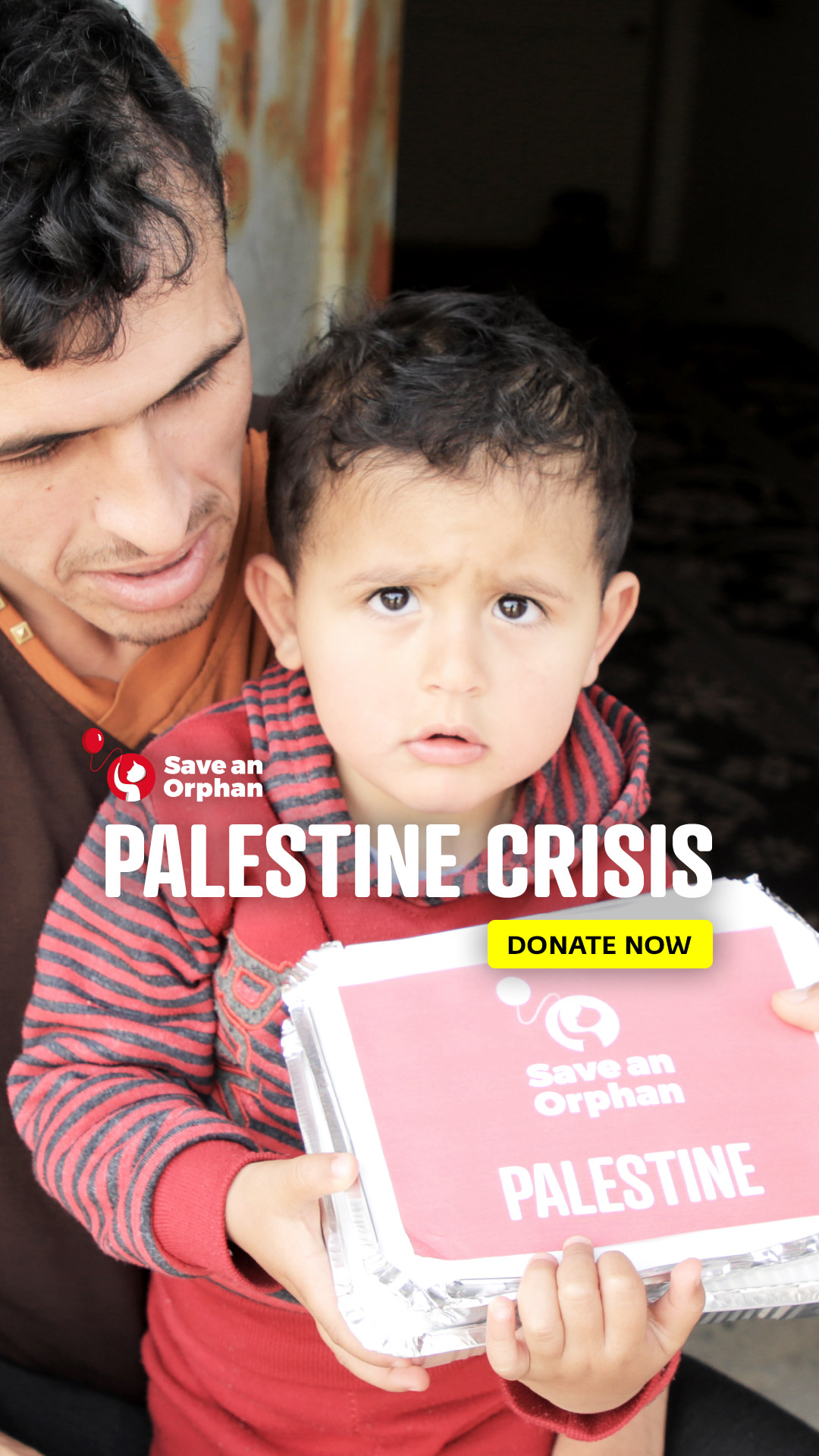 Save An Orphan Facebook ad