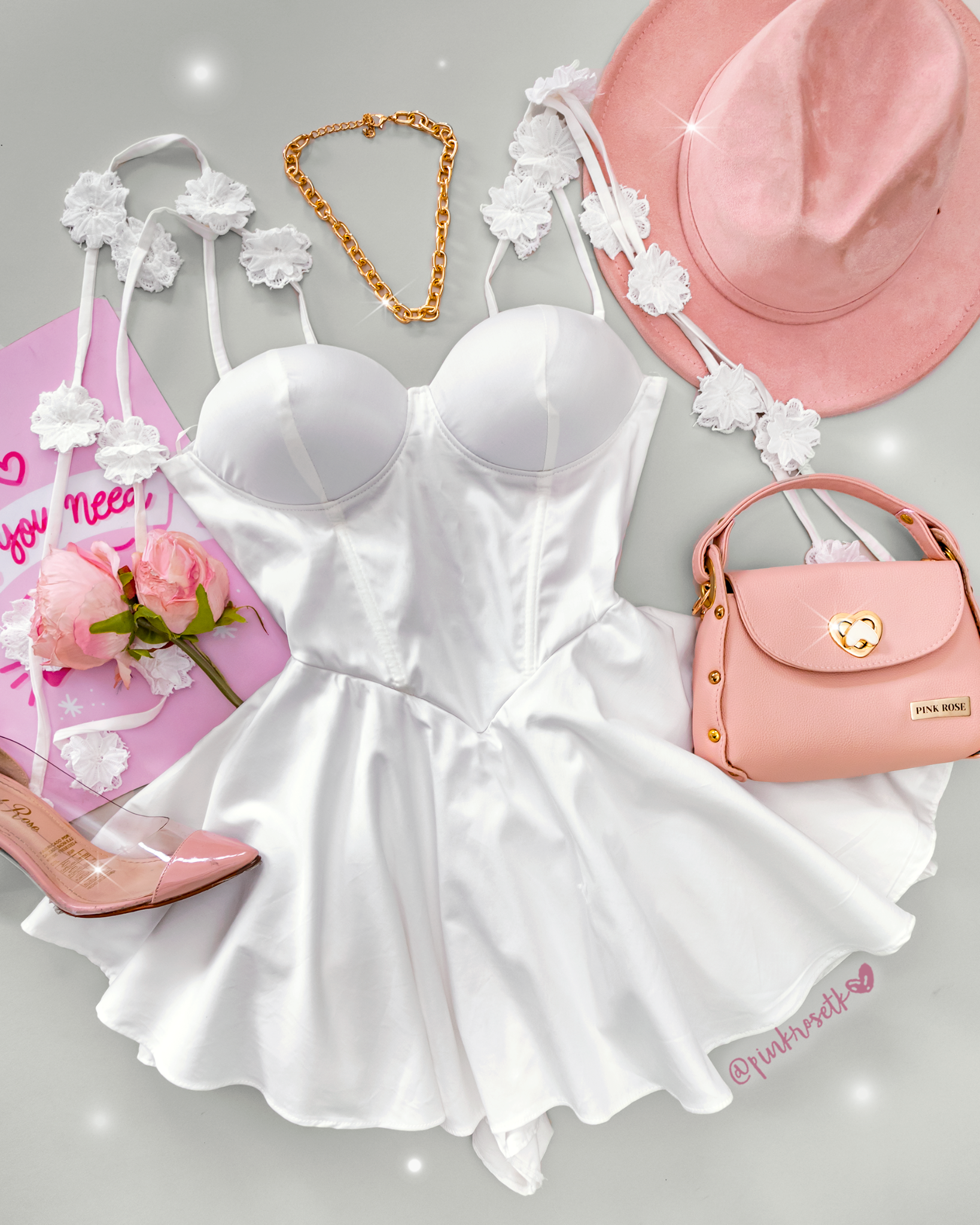 Pinkrose Tk Facebook ad: New Collection Diseños cuidadosamente seleccionados para…