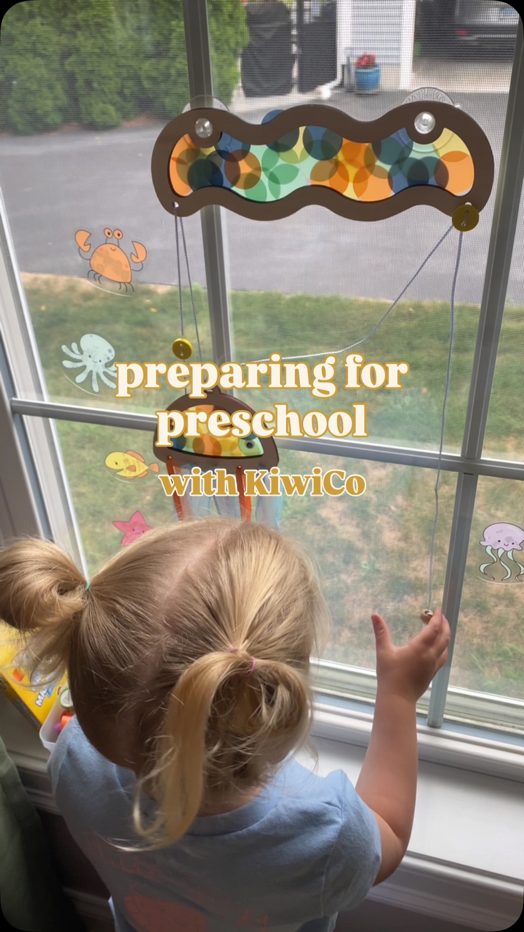 KiwiCo Facebook ad: Getting ready to send your little one off…