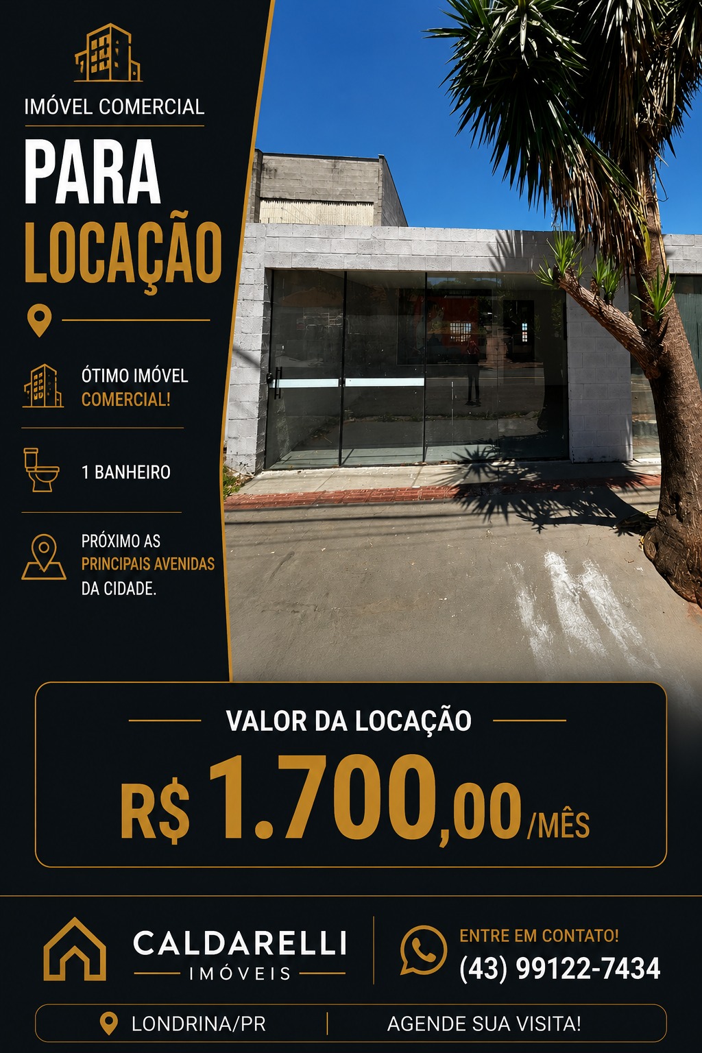 Caldarelli Imóveis Facebook ad from Jul 18, 2026