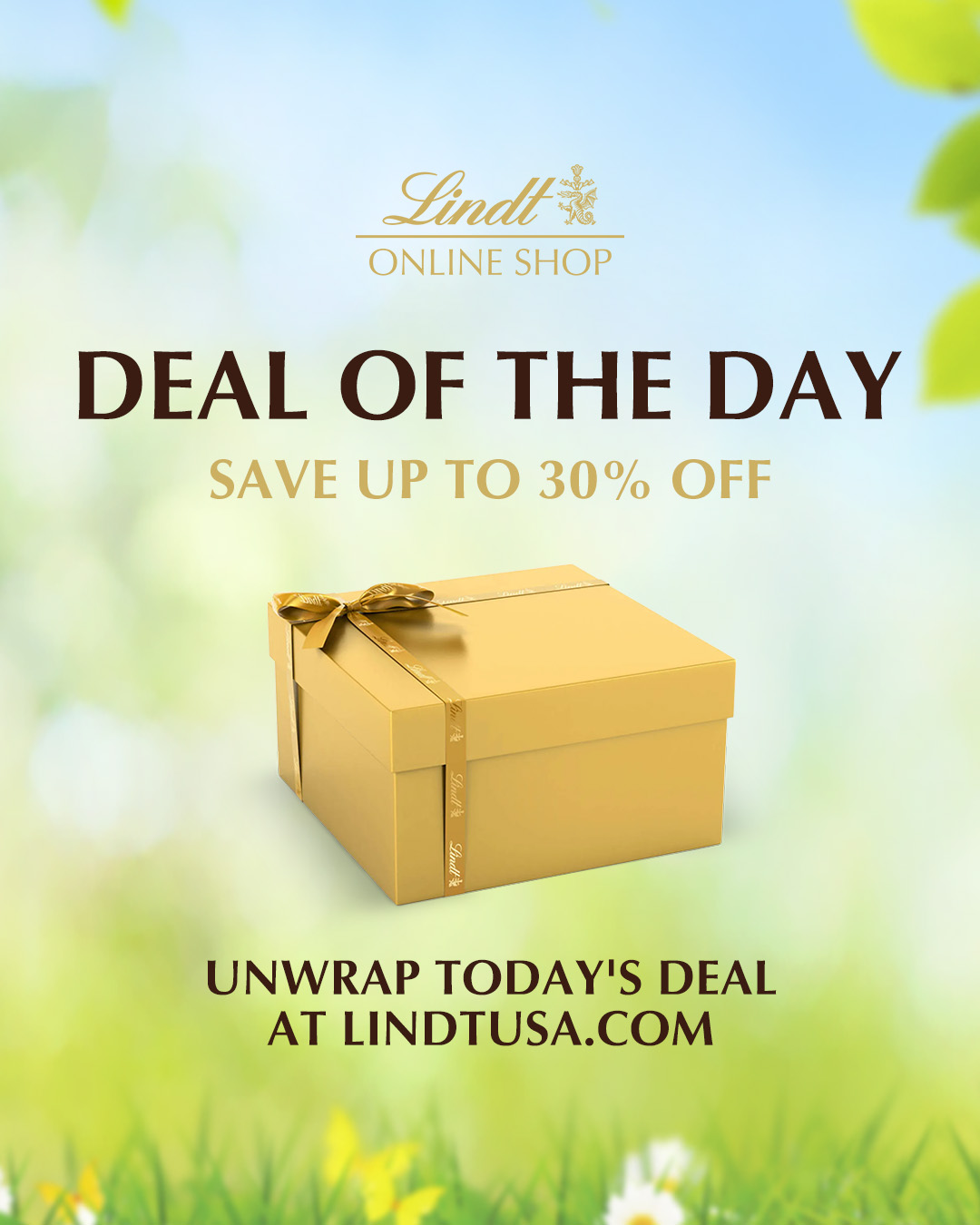 Lindt Facebook ad