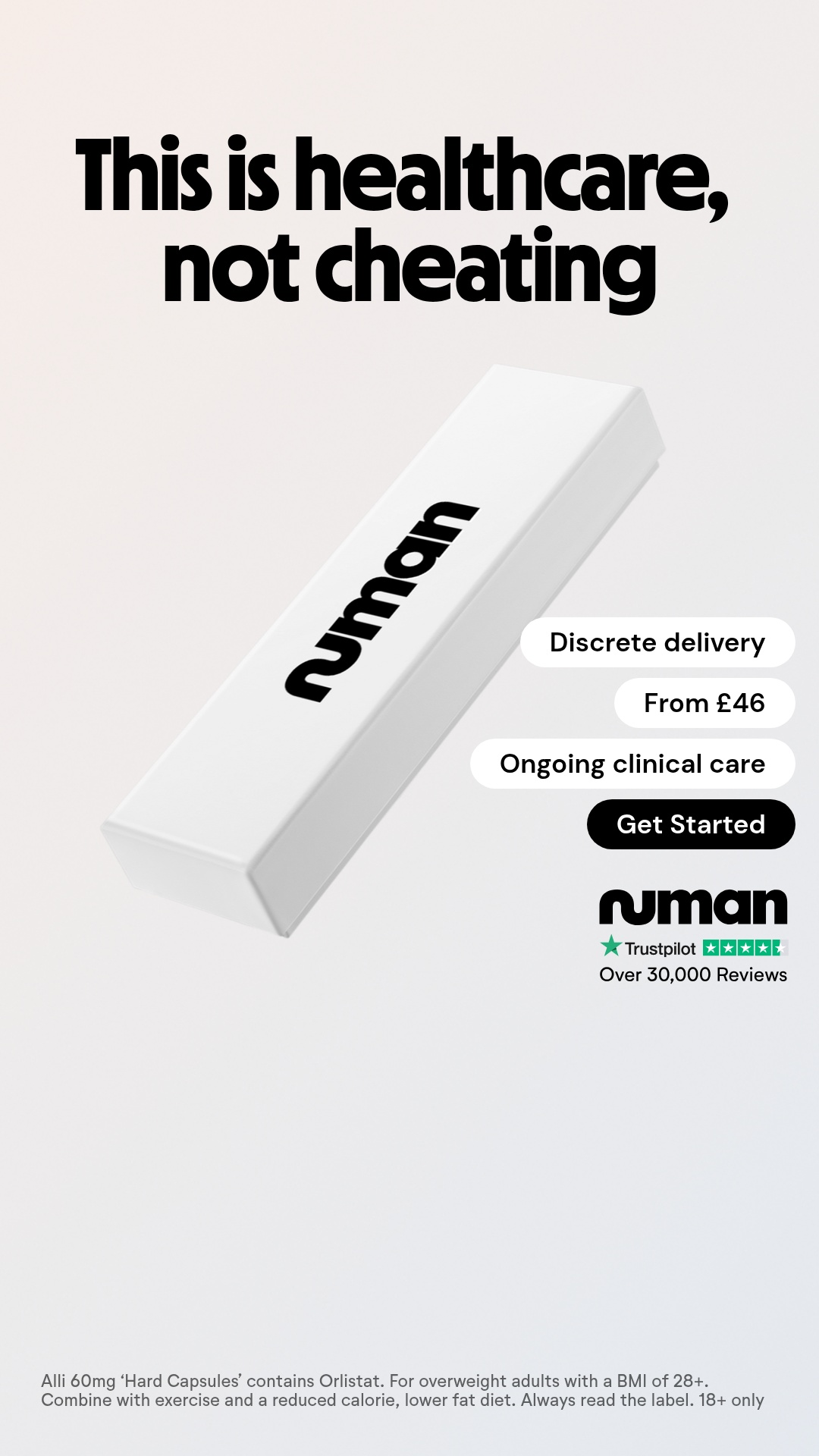 Numan - Digital healthcare Facebook ad