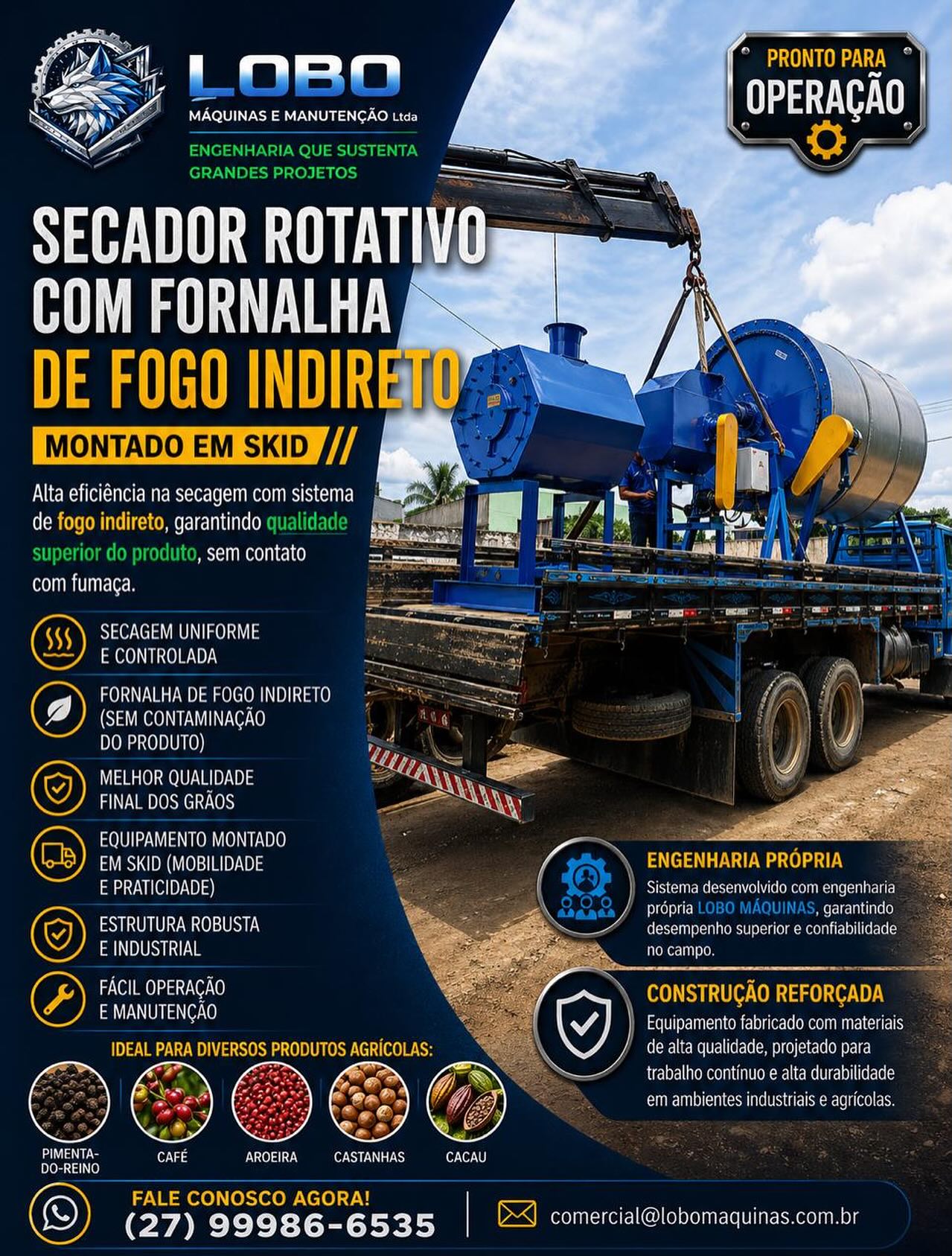 Lobo Máquinas e Manutenção LTDA Facebook ad