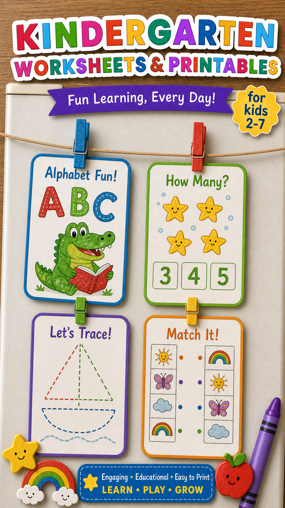 LogicLike Kids: ABC, Reading, Tracing Facebook ad