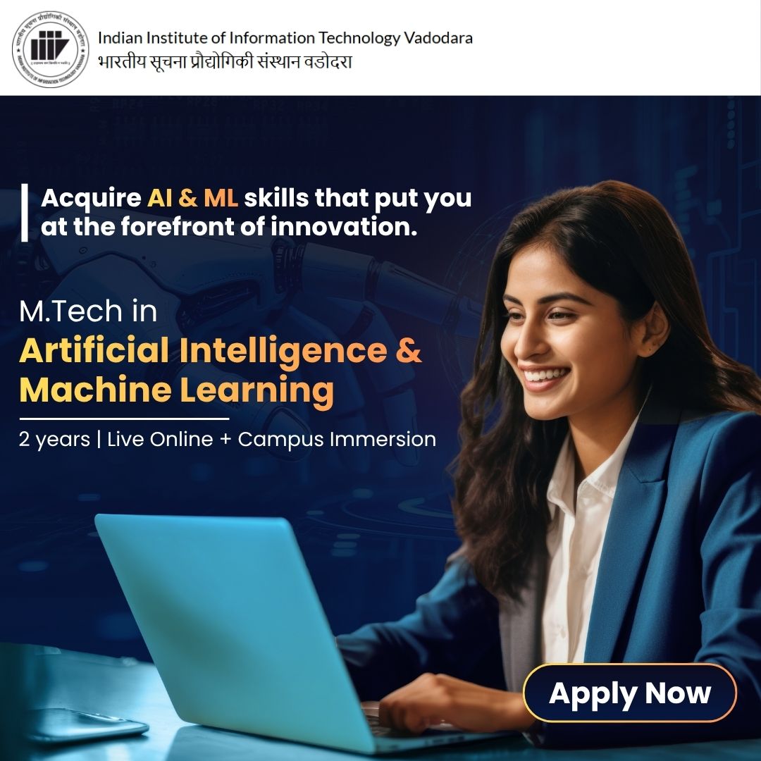 IIIT Vadodara Online Facebook ad