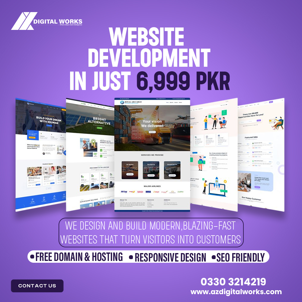 AZ Digital Works Facebook ad: Limited Time Offer