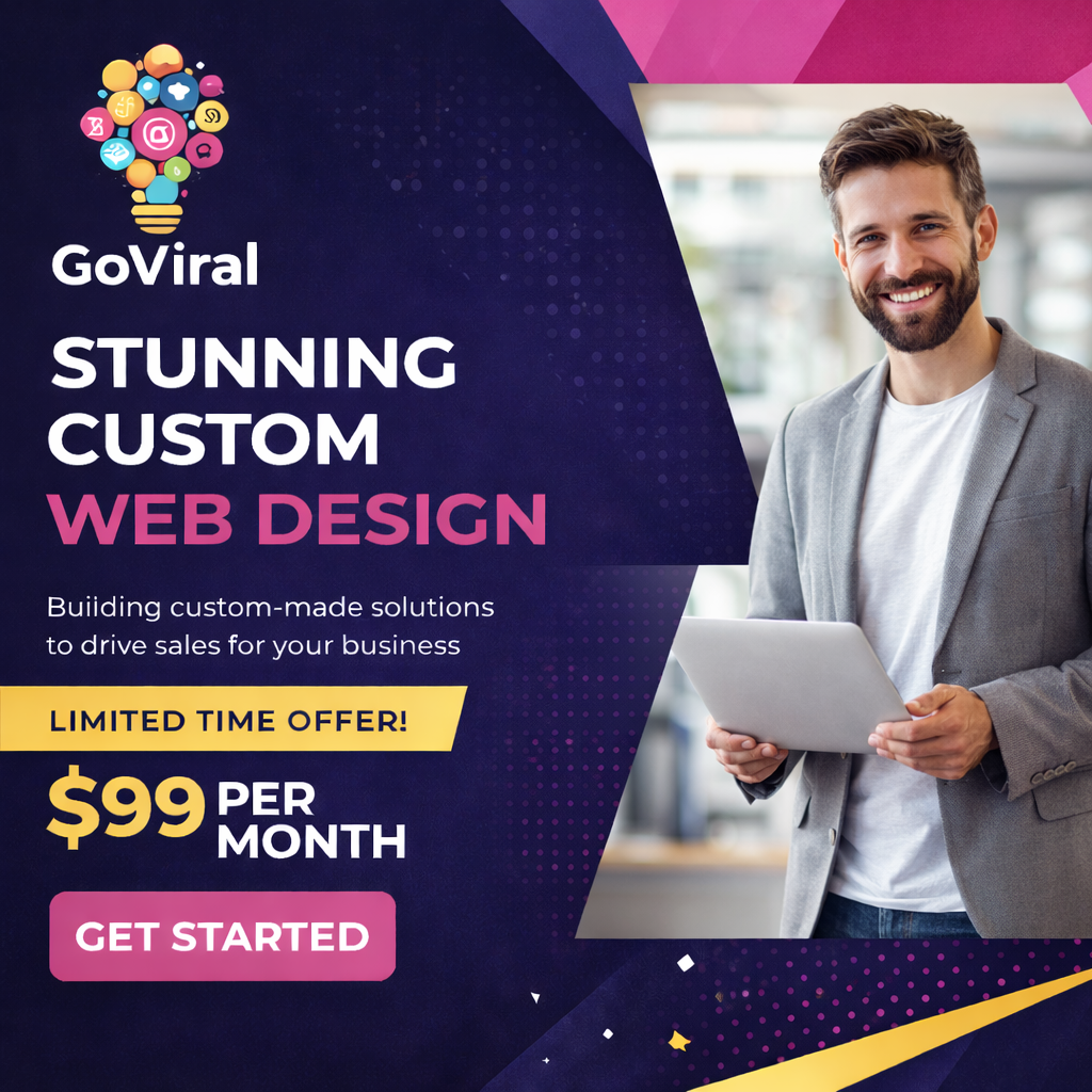 GoViral Facebook ad: I Want The $99 Offer