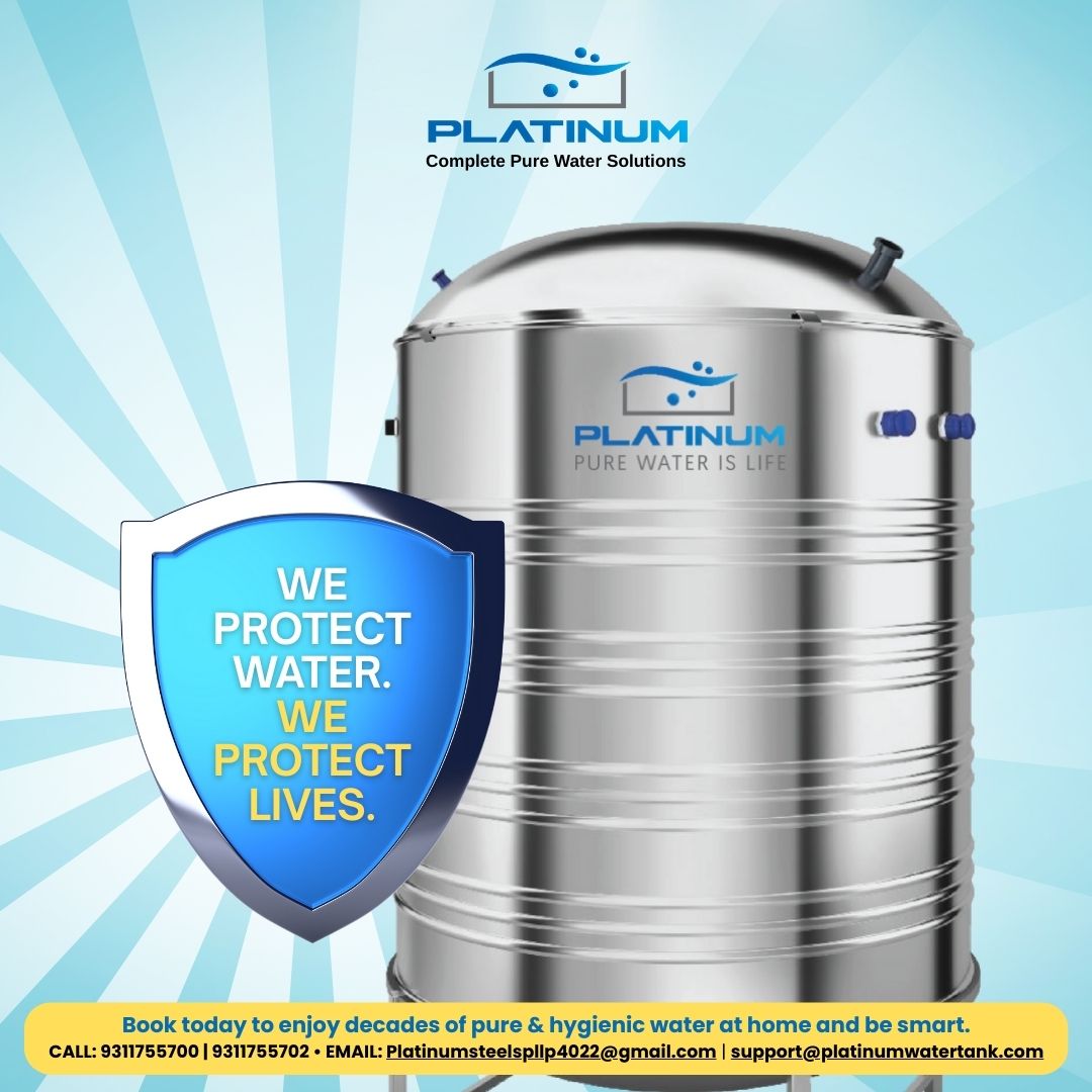 Platinum Water Tanks Facebook ad: Elevate your water storage with unparalleled luxury.