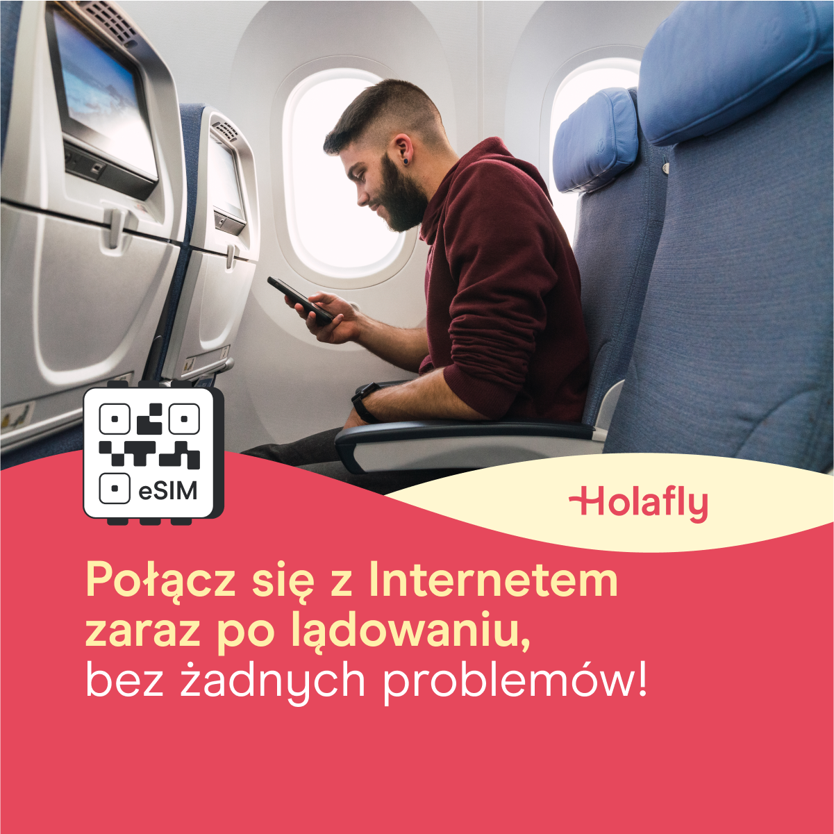 Holafly - English Facebook ad