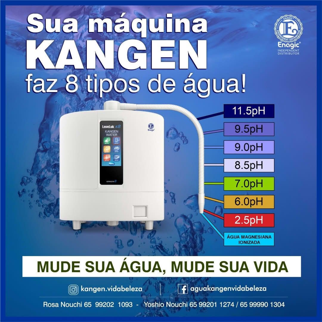água kangen Facebook ad