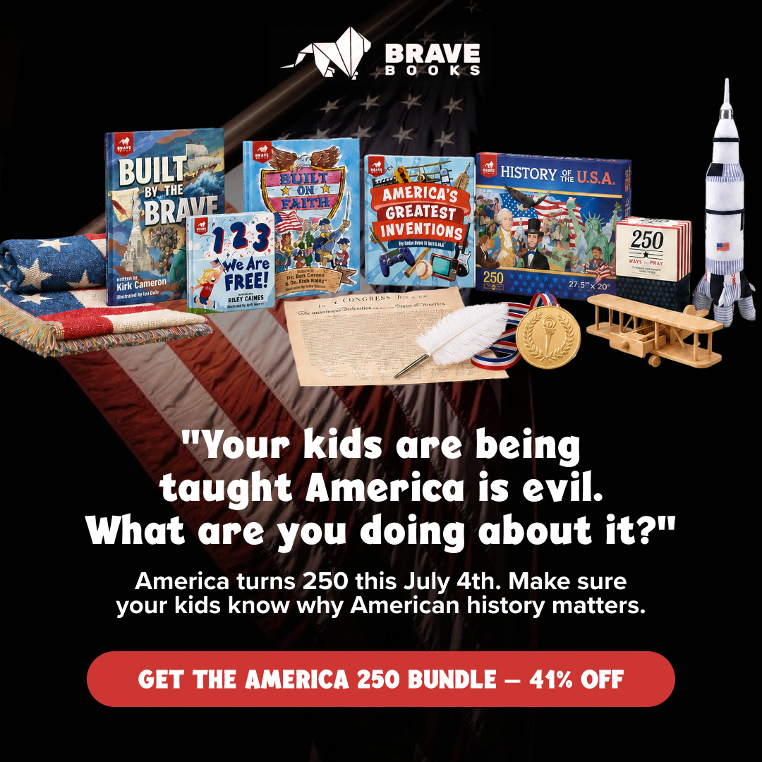 BRAVE Books Facebook ad