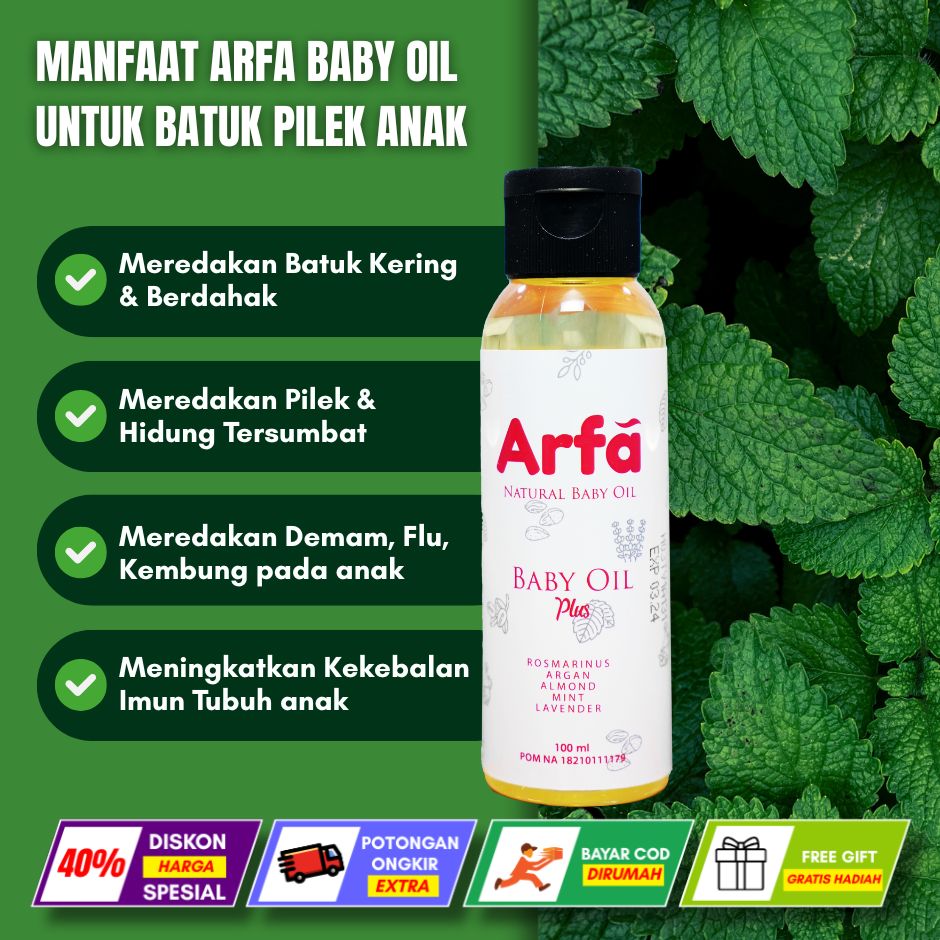 Arfa Baby Oil Facebook ad