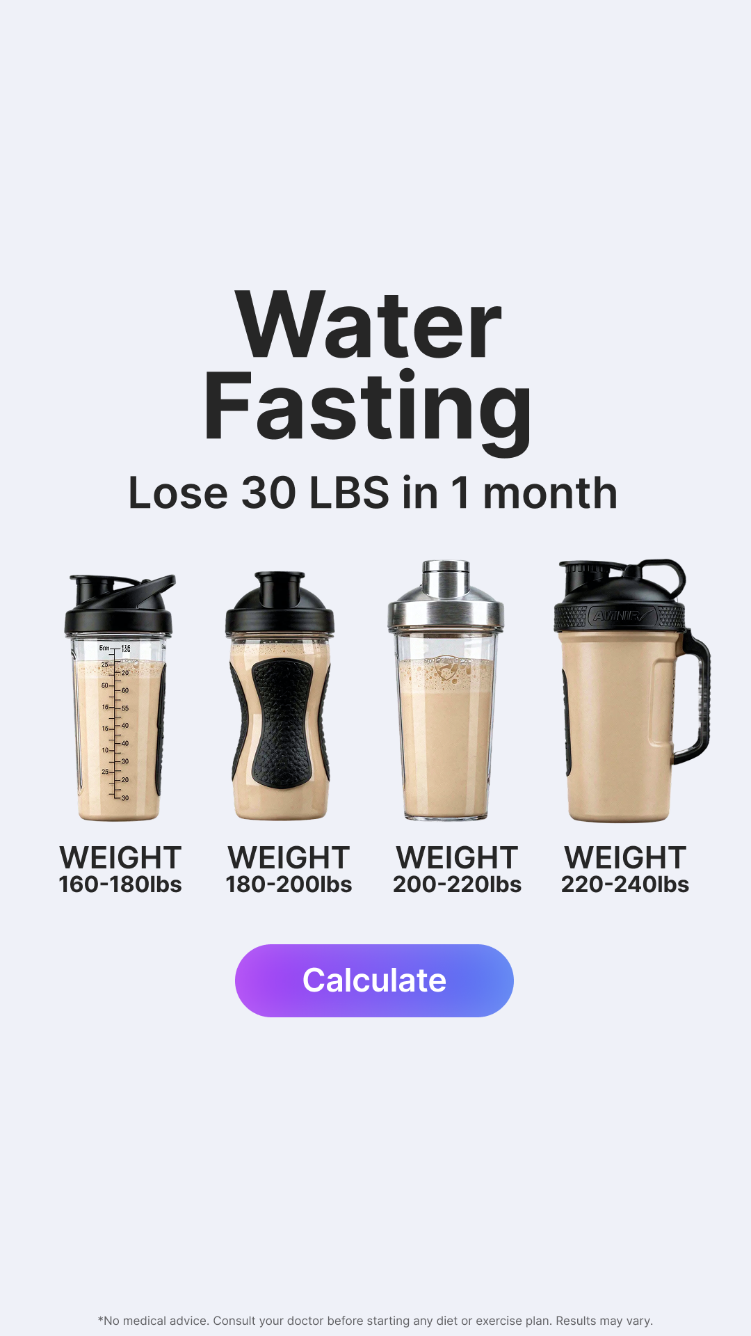 Simple Fasting App Facebook ad