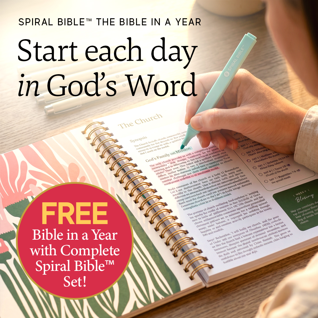 Spiral Bible Facebook ad