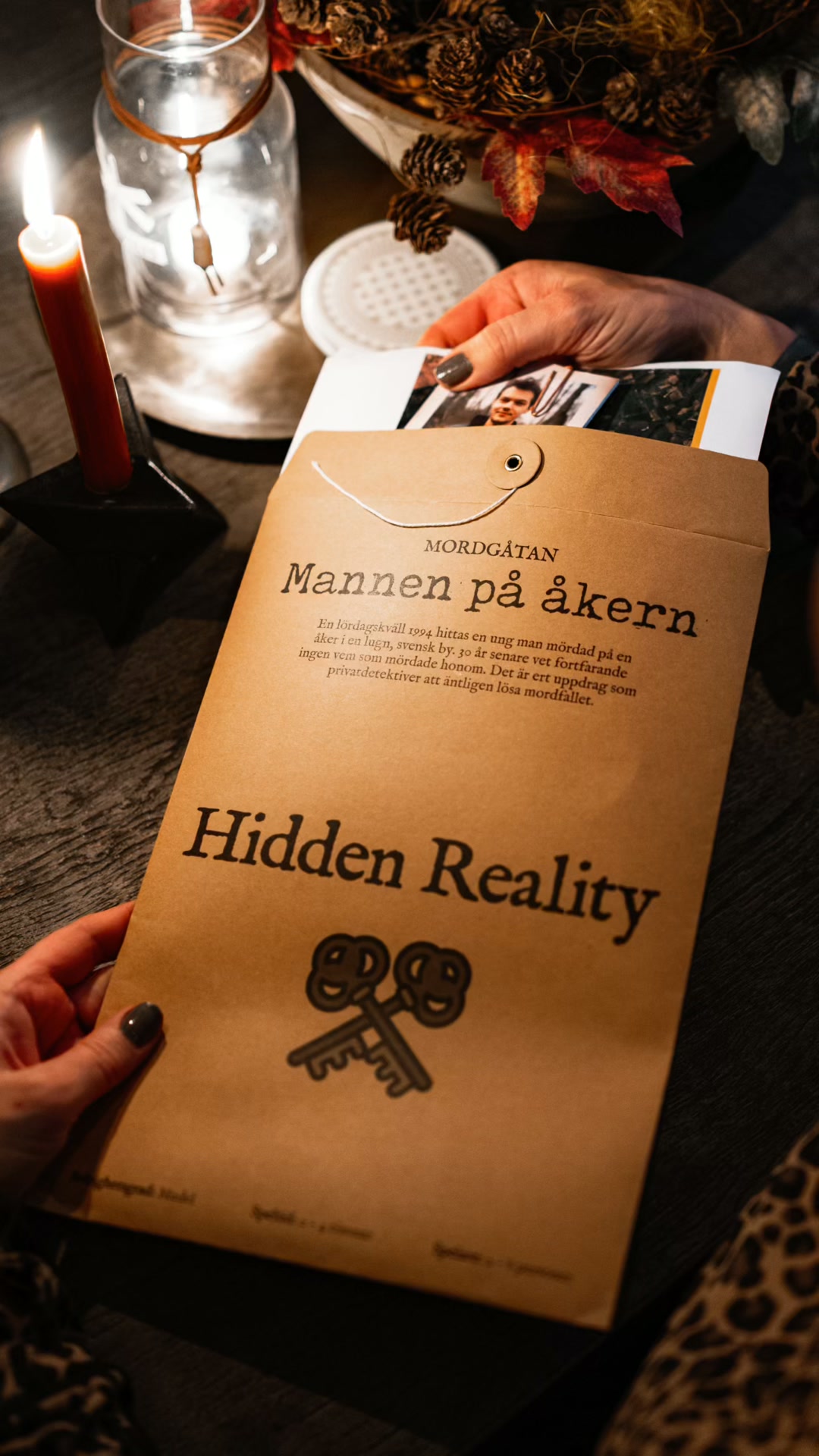 Hidden Reality Facebook ad: Hidden Reality. Löser du fallet?