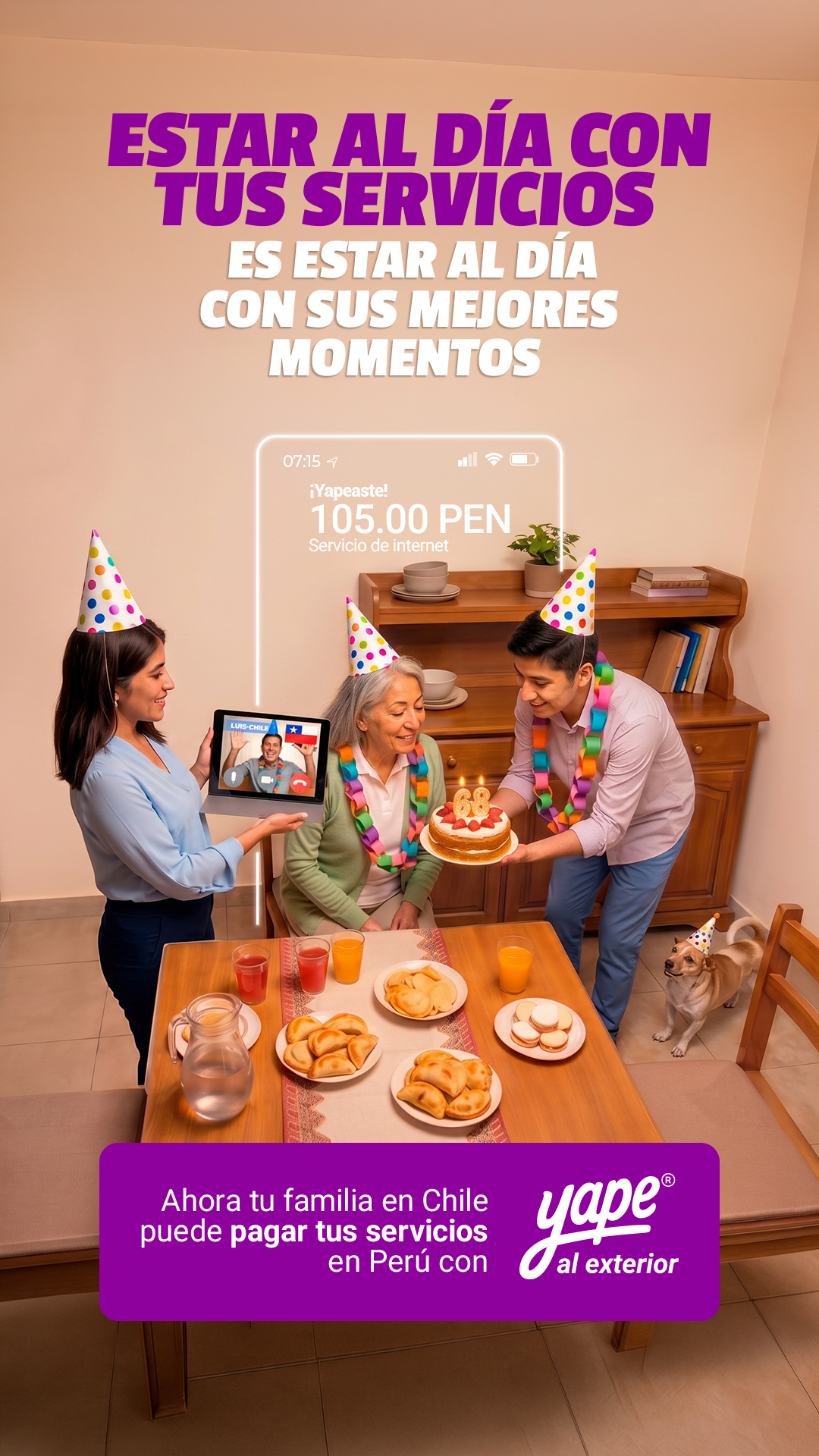 Yape al exterior Facebook ad from Jun 1, 2026