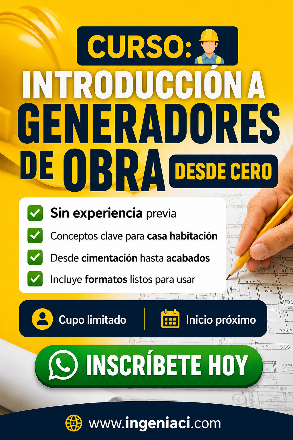 INGenia Capacitación Integral Facebook ad: Mas información
