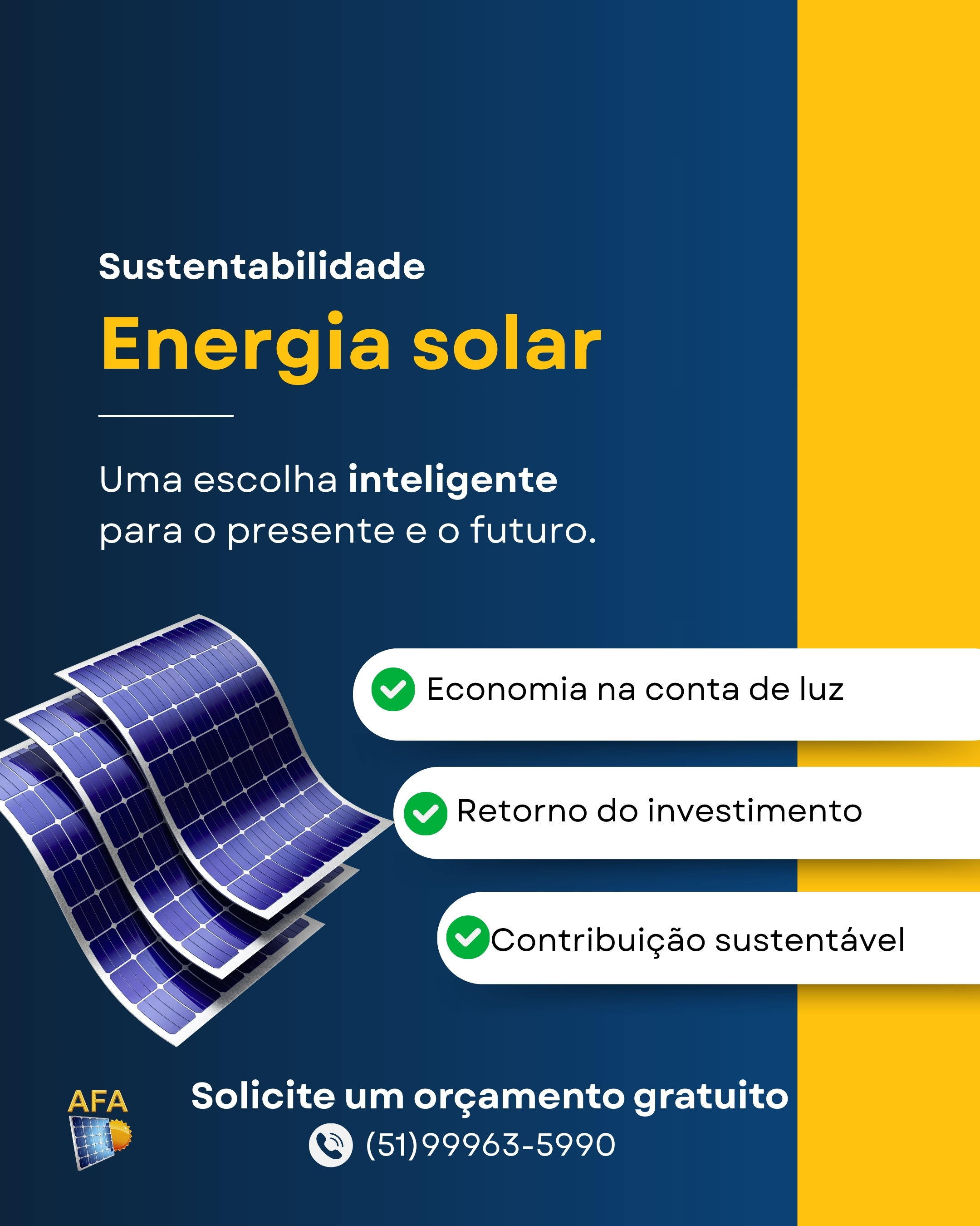 AFA Projetos e Instalações Facebook ad from Mar 10, 2026