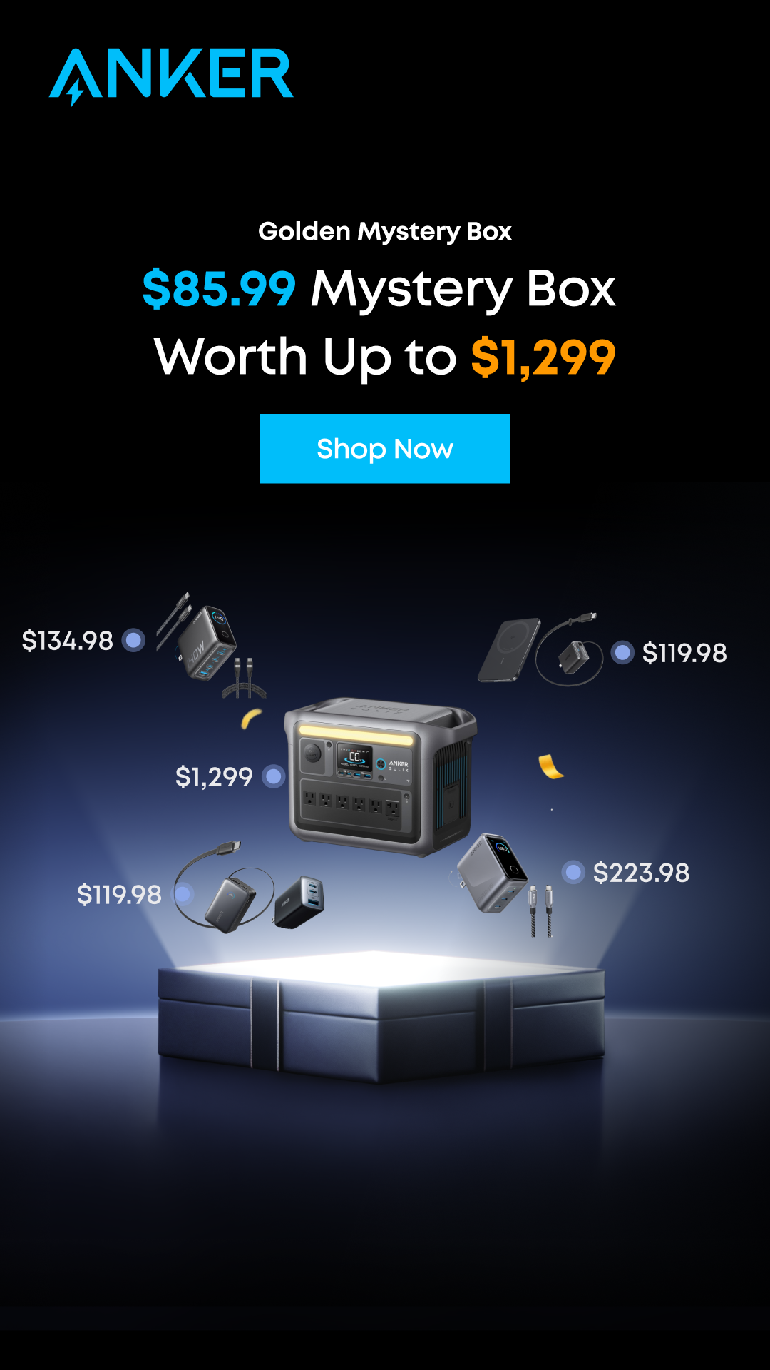Anker Facebook ad