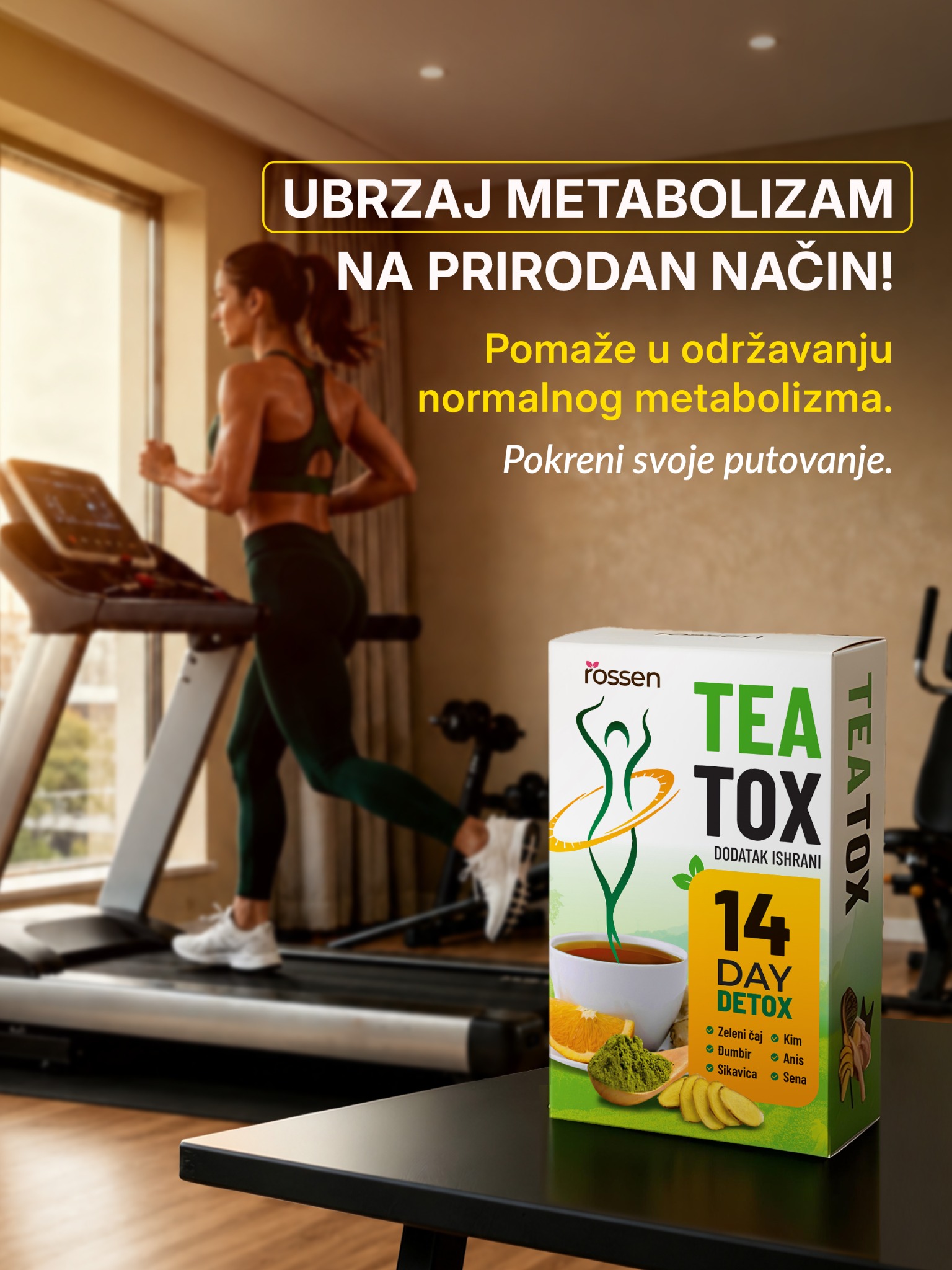 Rossen kozmetika Facebook ad: Nije dijeta. Nego navika.