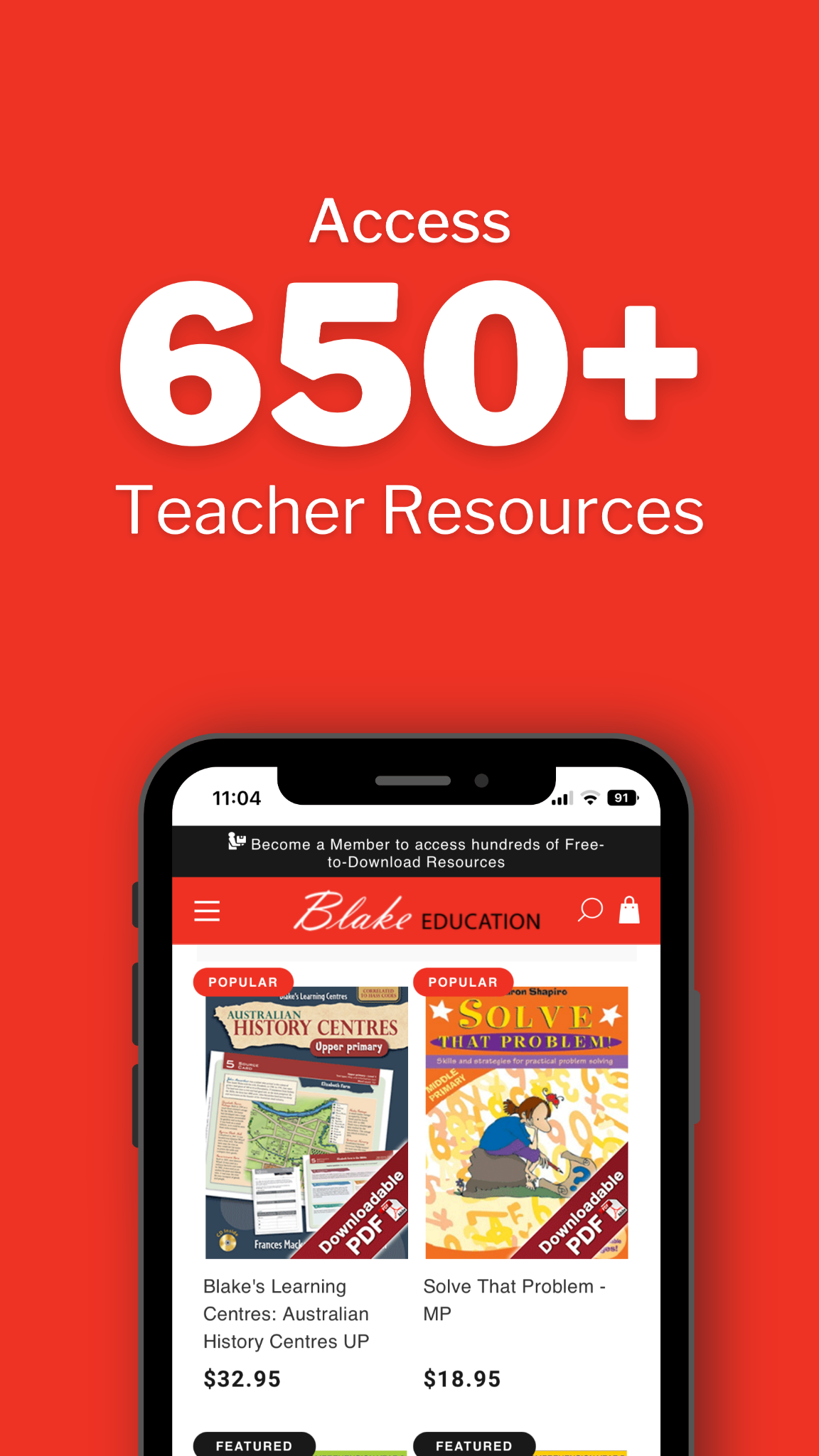 Blake Education Facebook ad from Jul 16, 2025