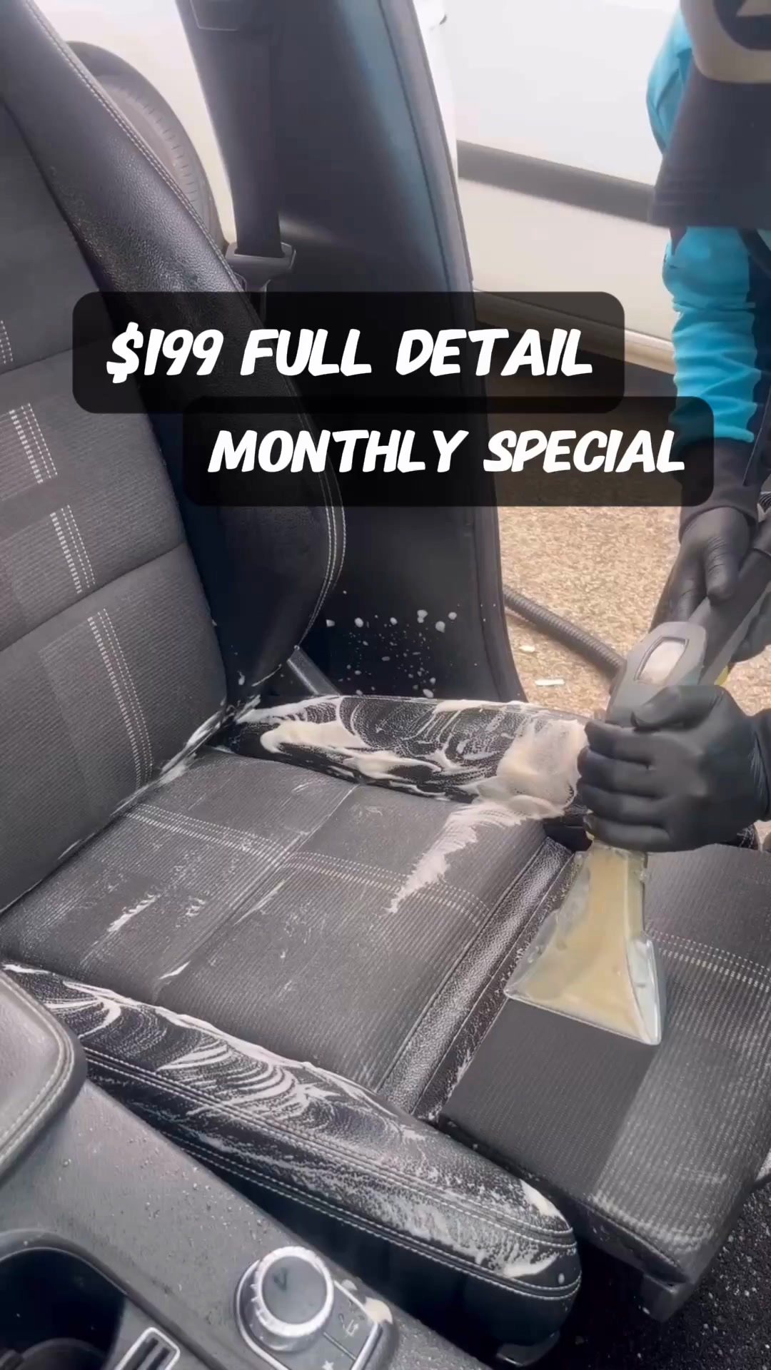 Dirt Doctors Mobile Detailing Facebook ad: $199 Full Detail, We Come To You