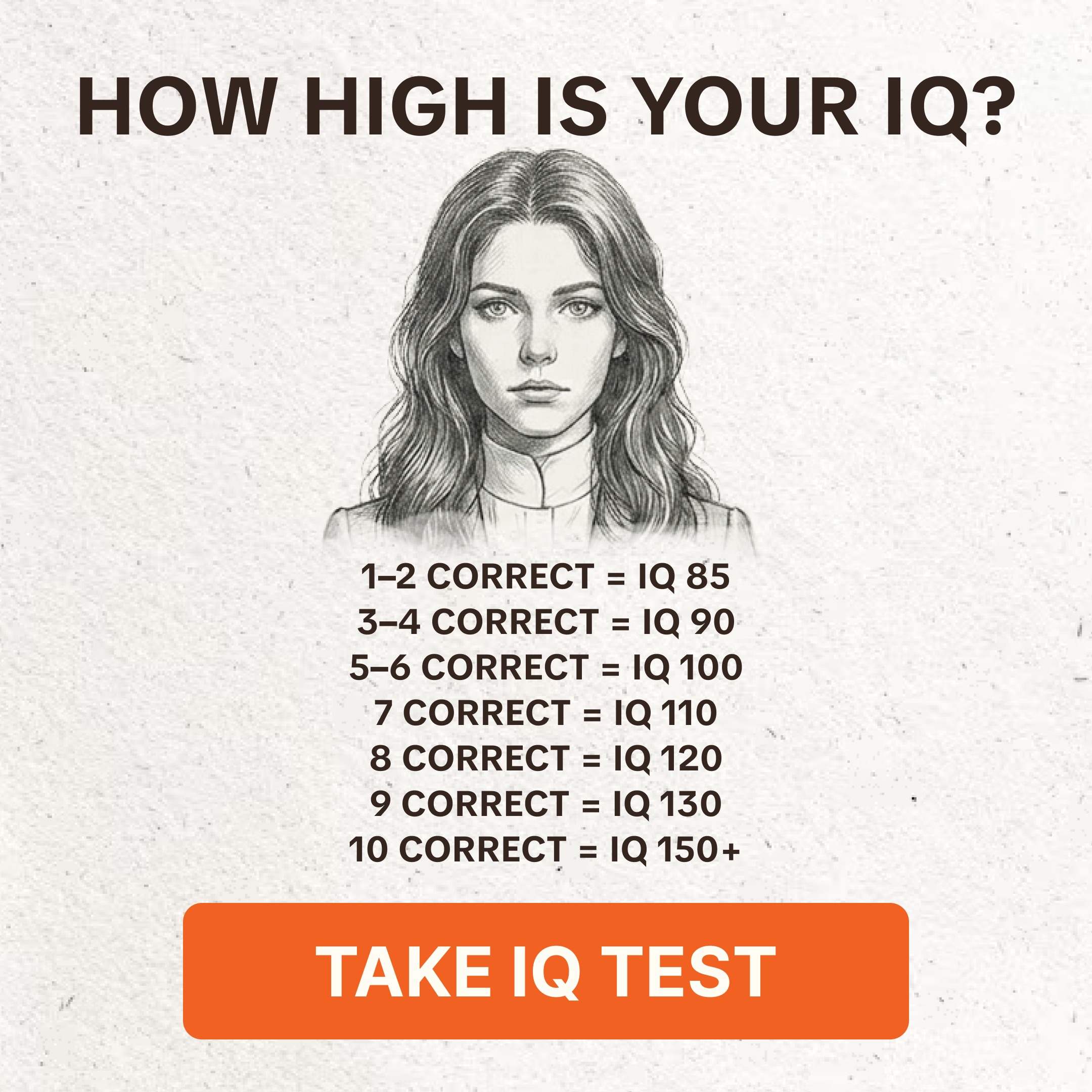 My IQ Facebook ad