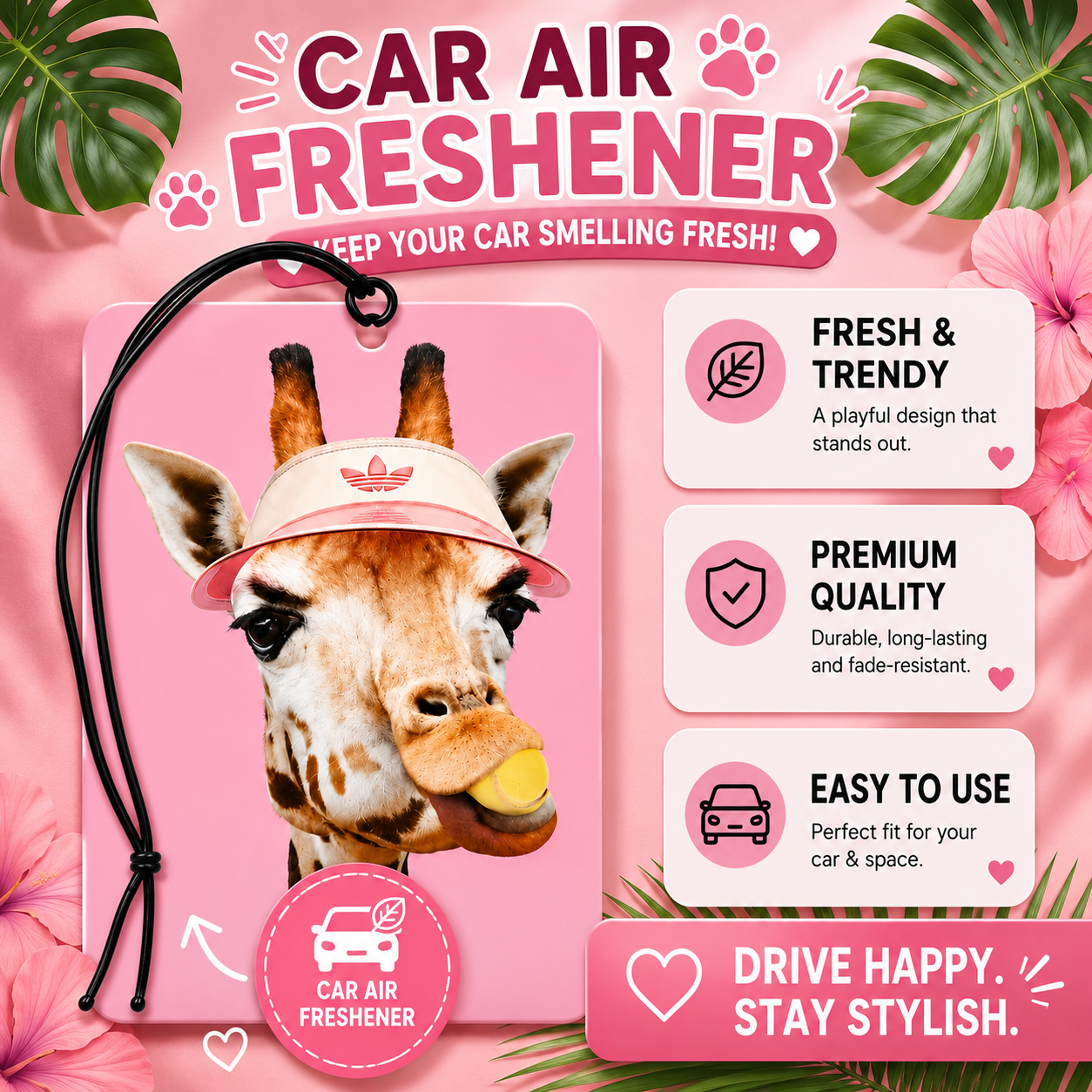 MyFreshScent.com Facebook ad: Your car deserves more than a boring air…