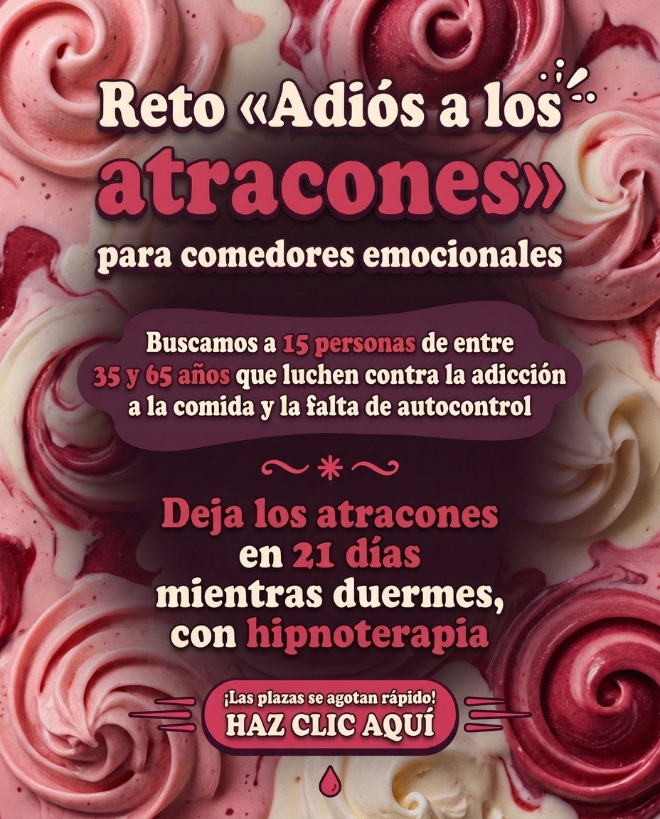 Hypnozio: power of hypnotherapy Facebook ad: Supera los retos para bajar de peso